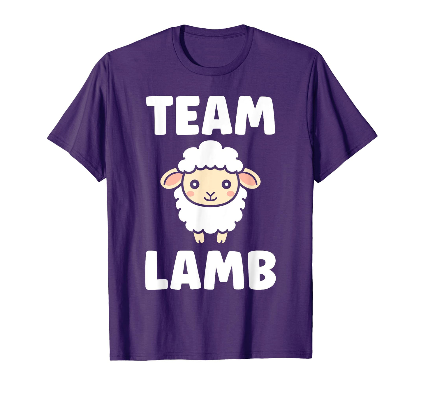 Quote Little Cute Baby Sheep Simple team Lamb T-Shirt