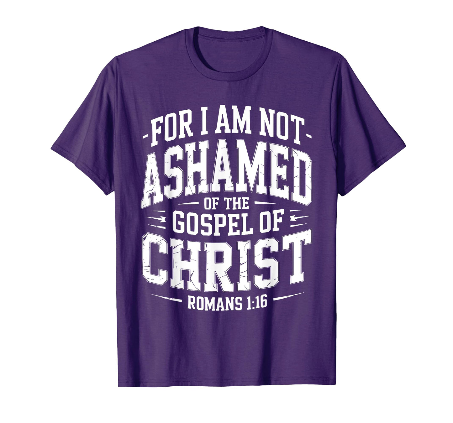 Not Ashamed Gospel Bible Verse God Jesus Christian T-Shirt
