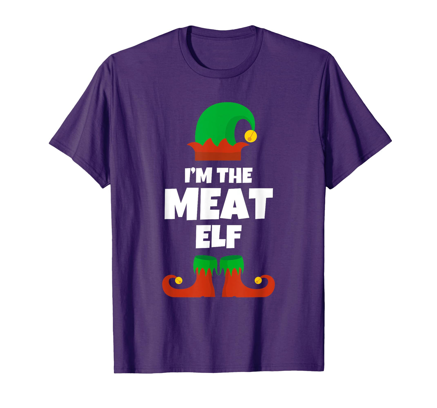 I'm The Meat Elf Family Christmas Funny BBQ Grilling Smoking T-Shirt