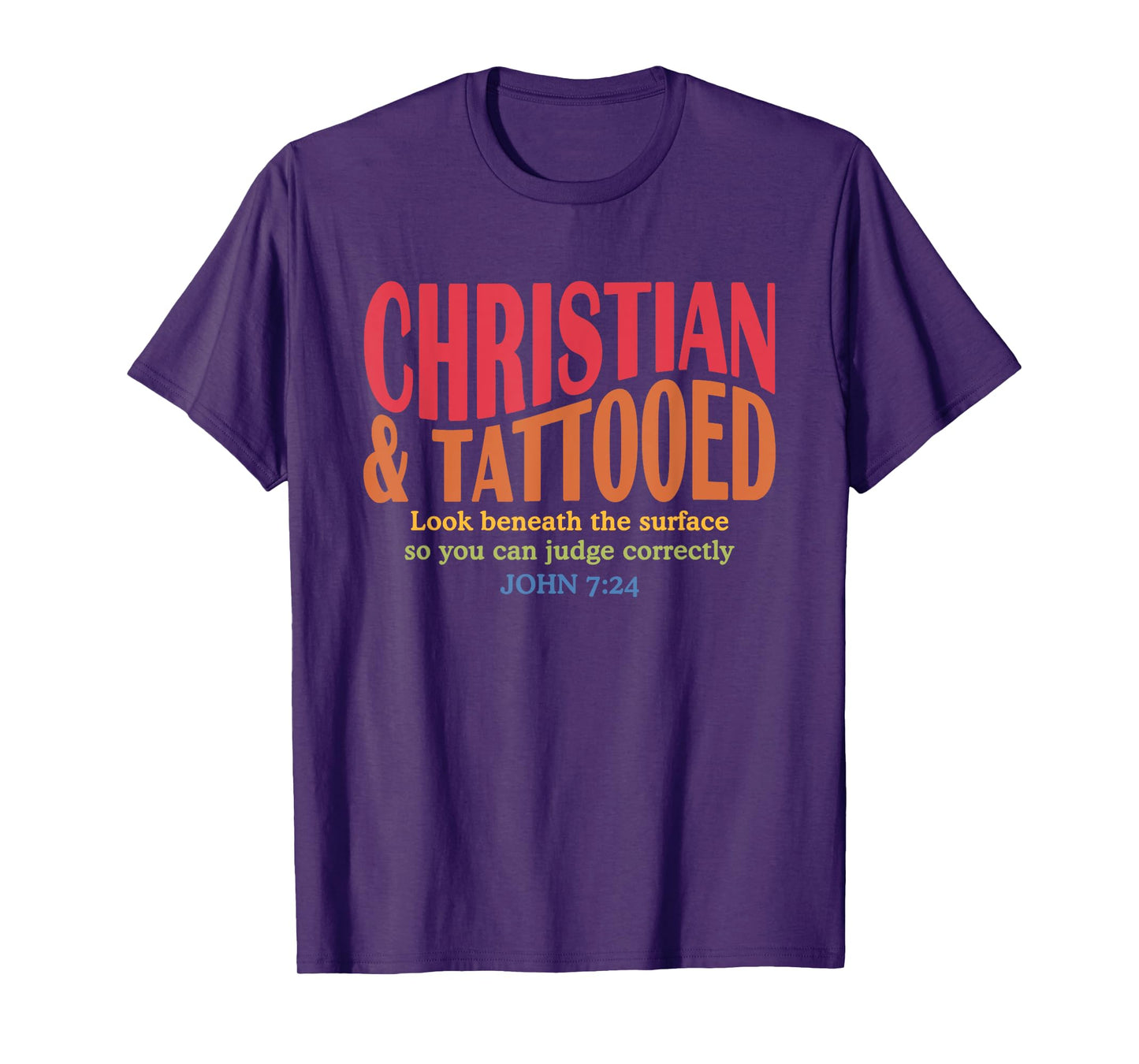 Christian & Tattooed Look Beneath The Surface Vintage T-Shirt
