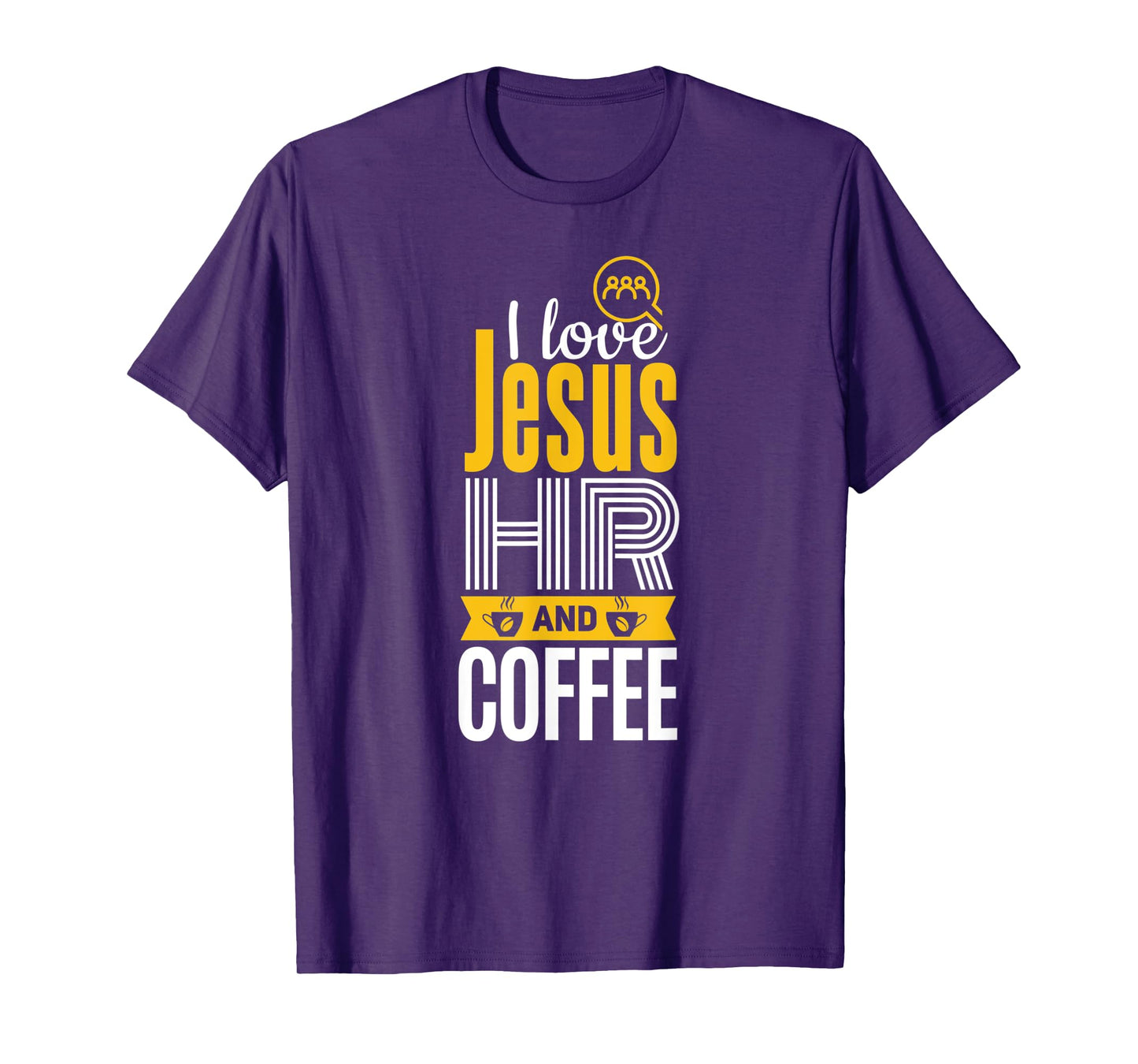 HR Shirt Funny Jesus Coffee Lover Human Resources T-Shirt