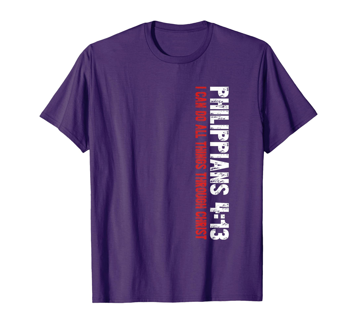 Philippians 4:13 Bible Verse Inspiration from Jesus T-Shirt