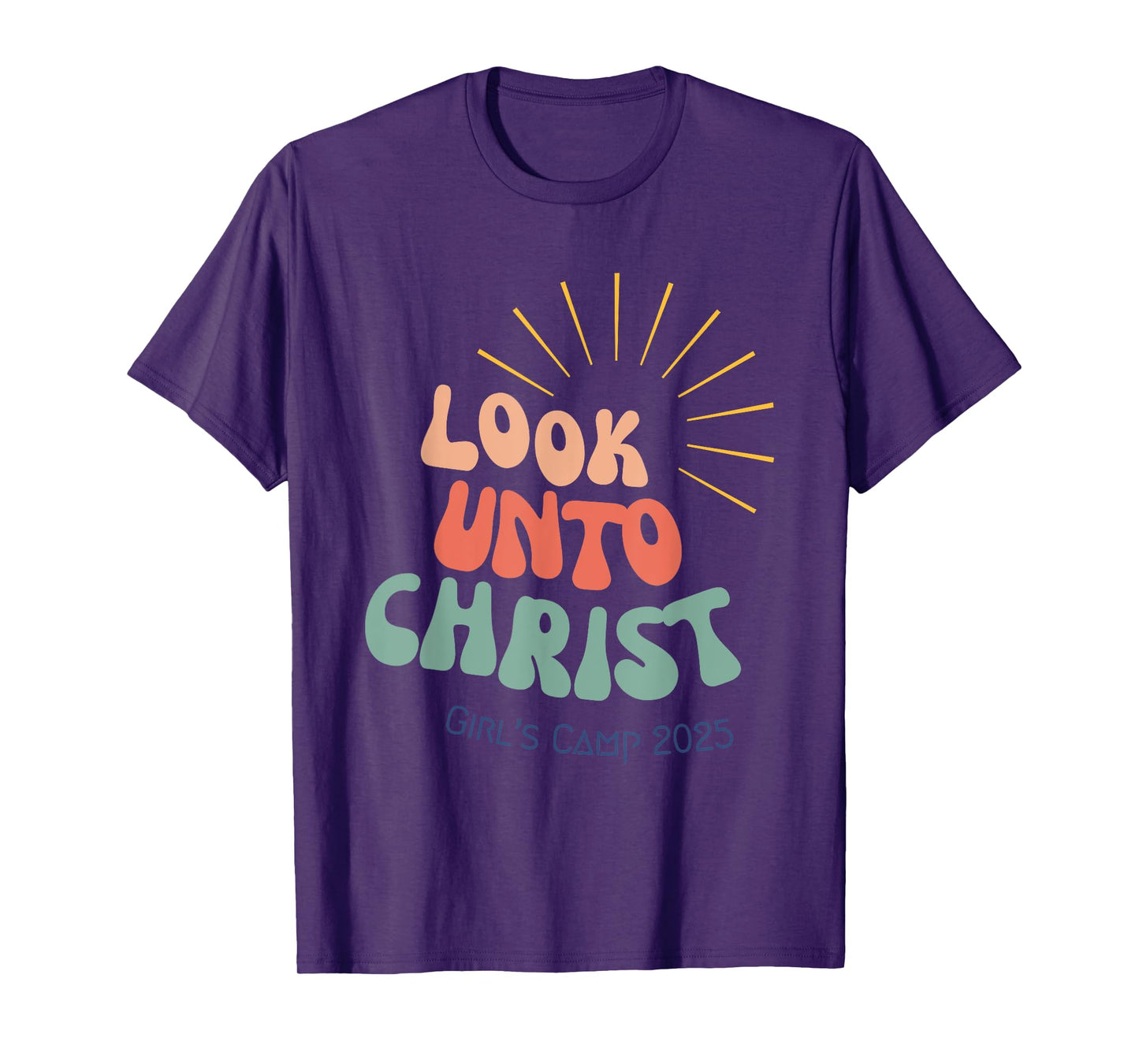 Look Unto Christ Girls Camp Young T-Shirt