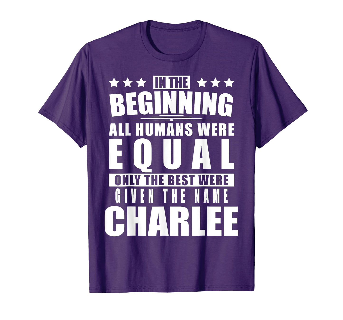 Name Charlee First Name Gifts - Funny Personalized Gift T-Shirt