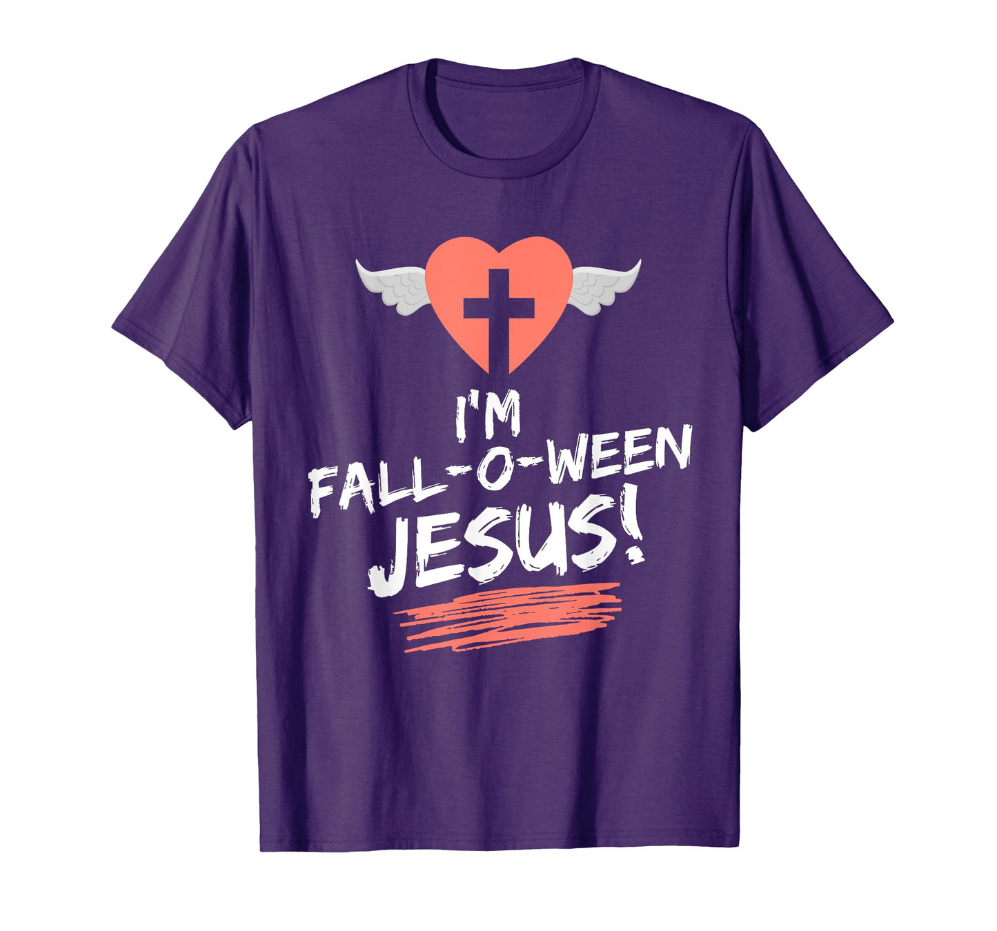 Christian Thanksgiving Halloween I'm Fall-O-Ween Jesus Funny T-Shirt