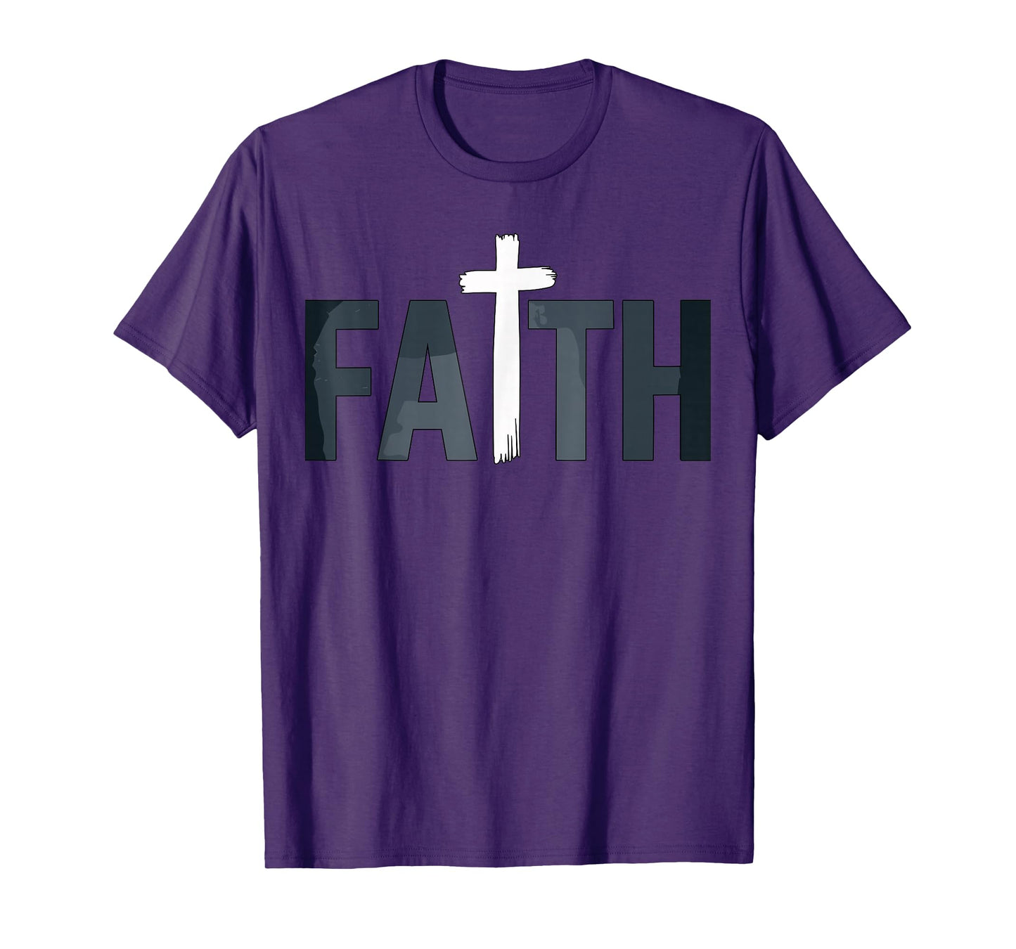 Faith with Cross Christian Religious T-Shirt