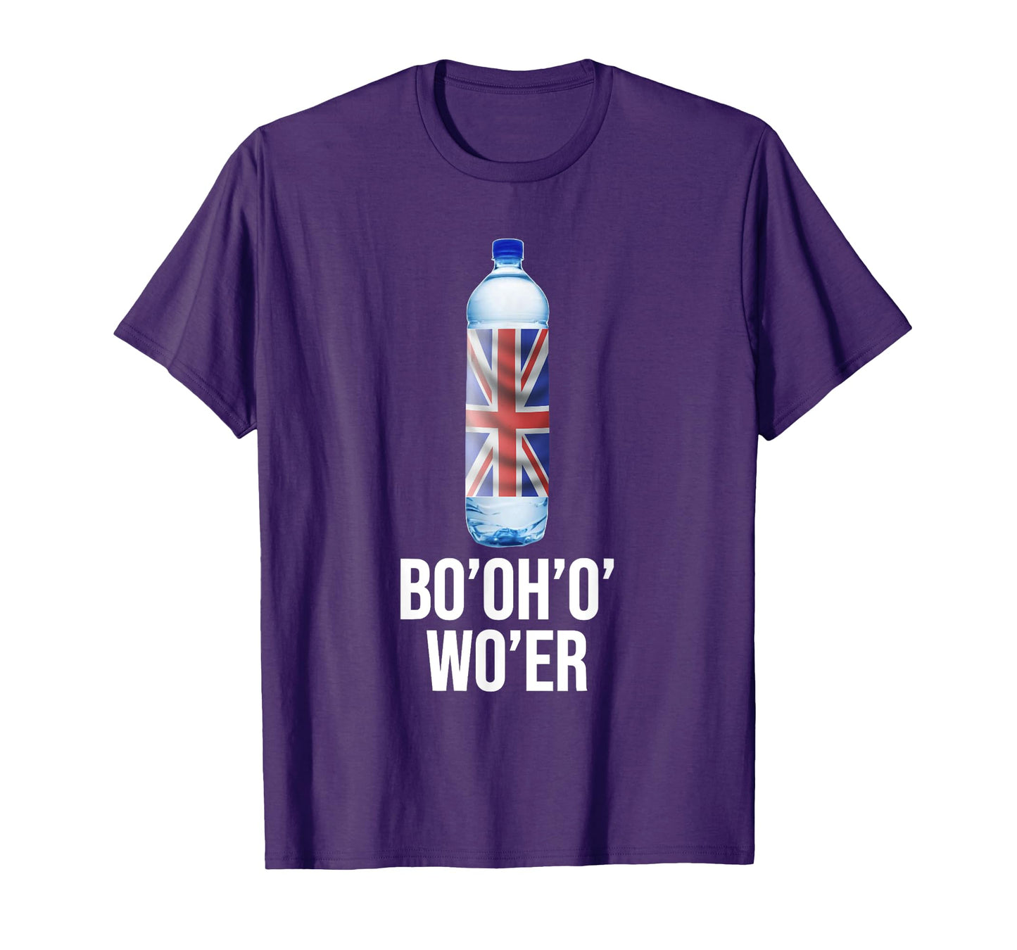 Funny British Accent Joke Bottle Of Water T-Shirt