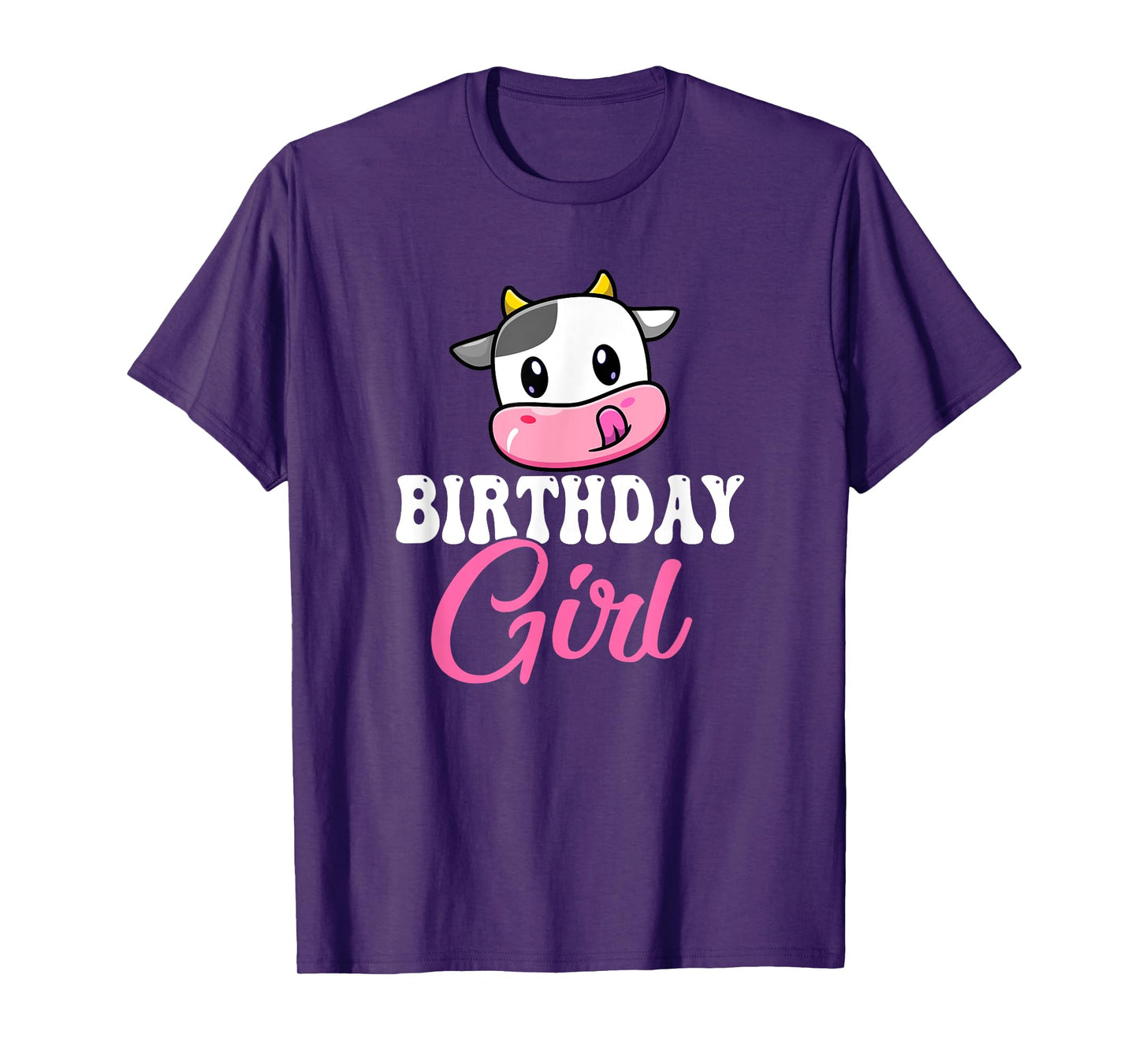 1st 2nd 3rd Cute Cow Birthday Girl Theme Party Farm T-Shirt
