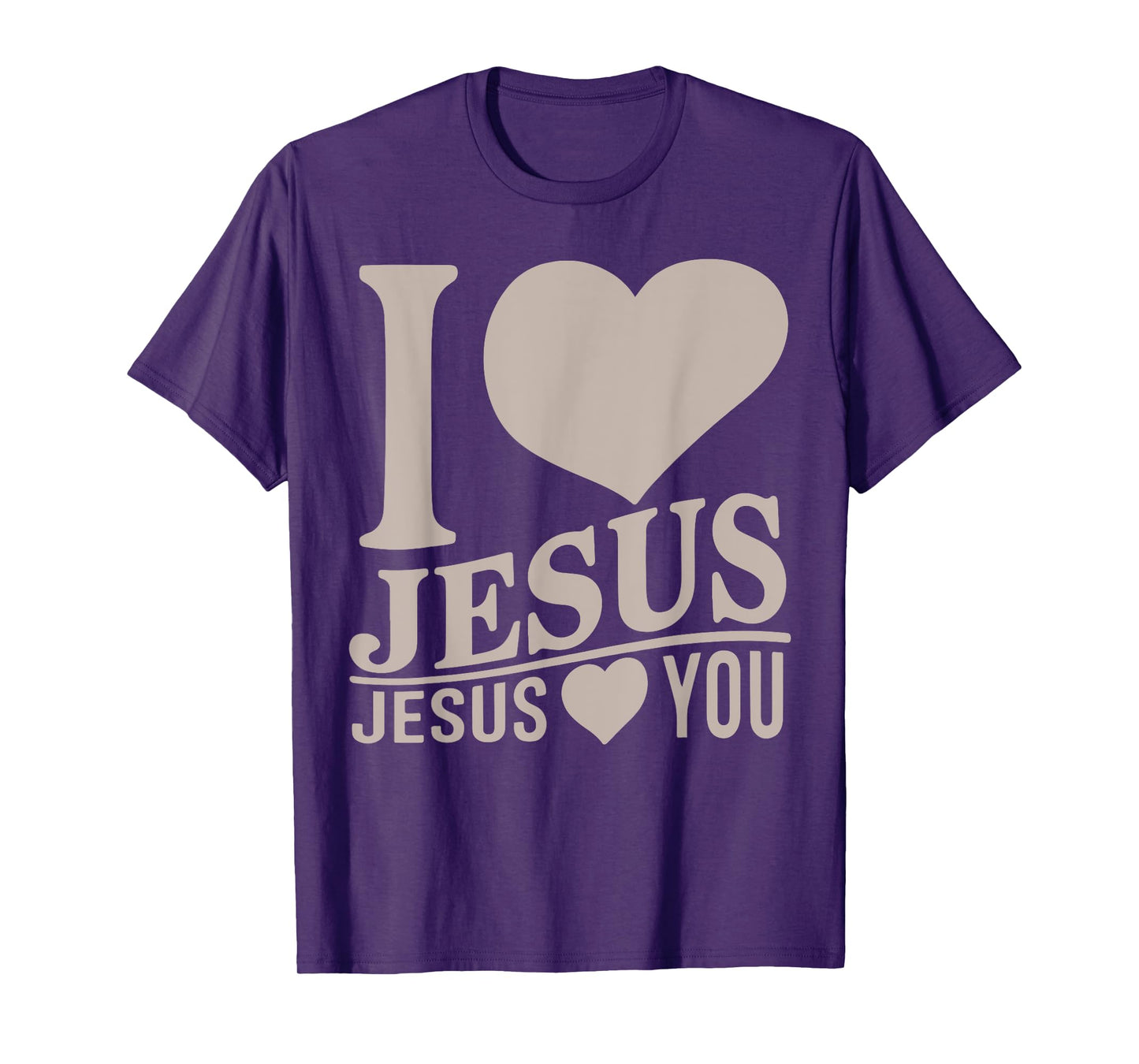 I Love Jesus Loves You Christian Youth Teen Girl Toddler God T-Shirt