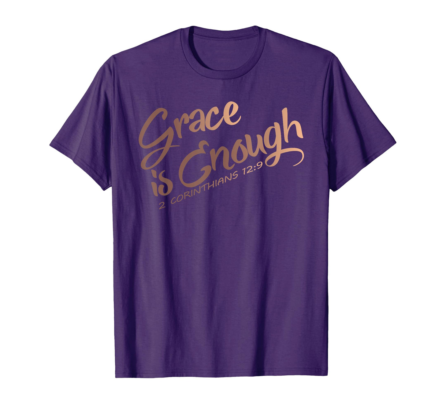 Grace is Enough Christian Shirt for Women and Men of Faith T-Shirt