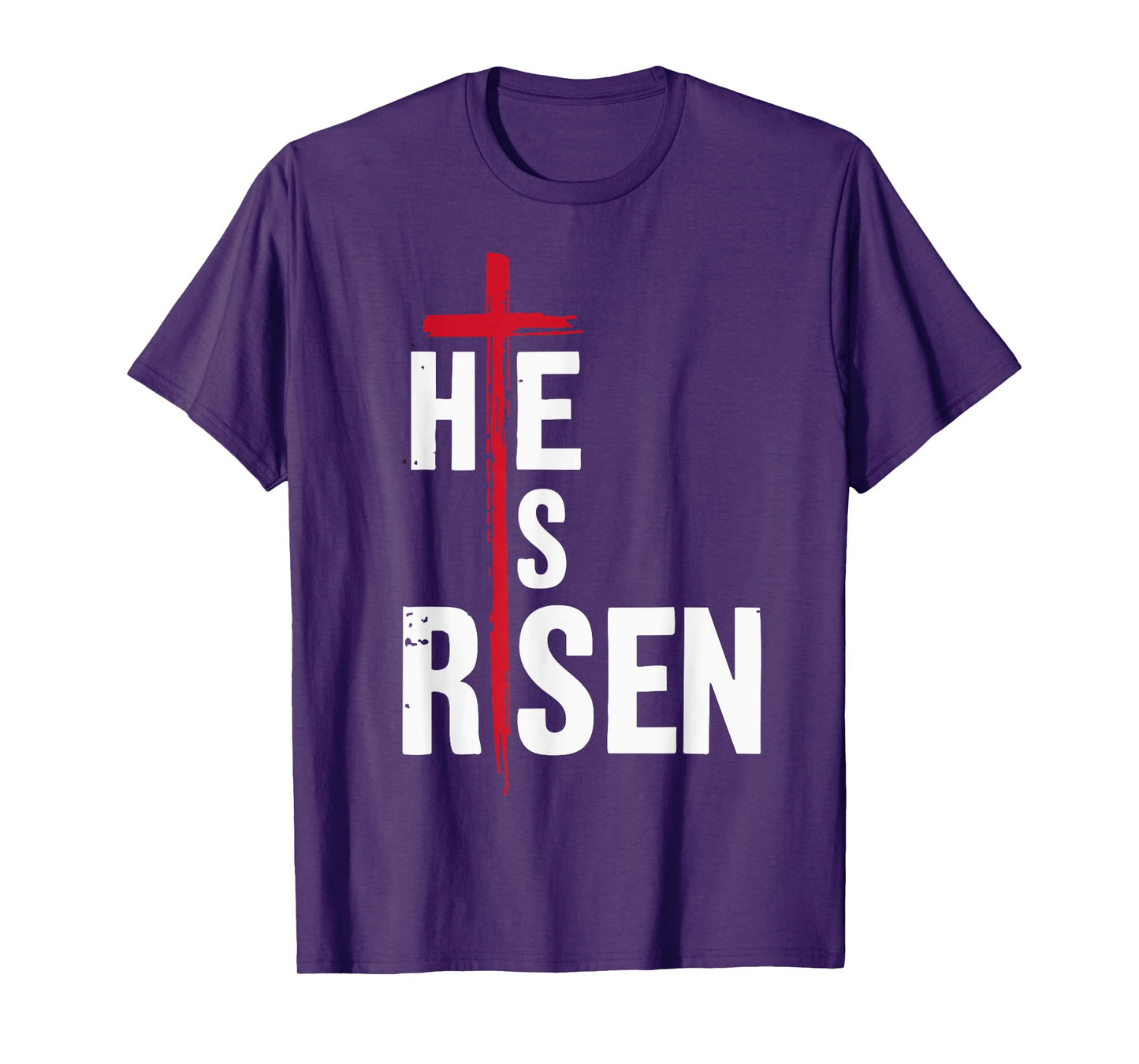 He is risen cross jesus for christian easter day T-Shirt