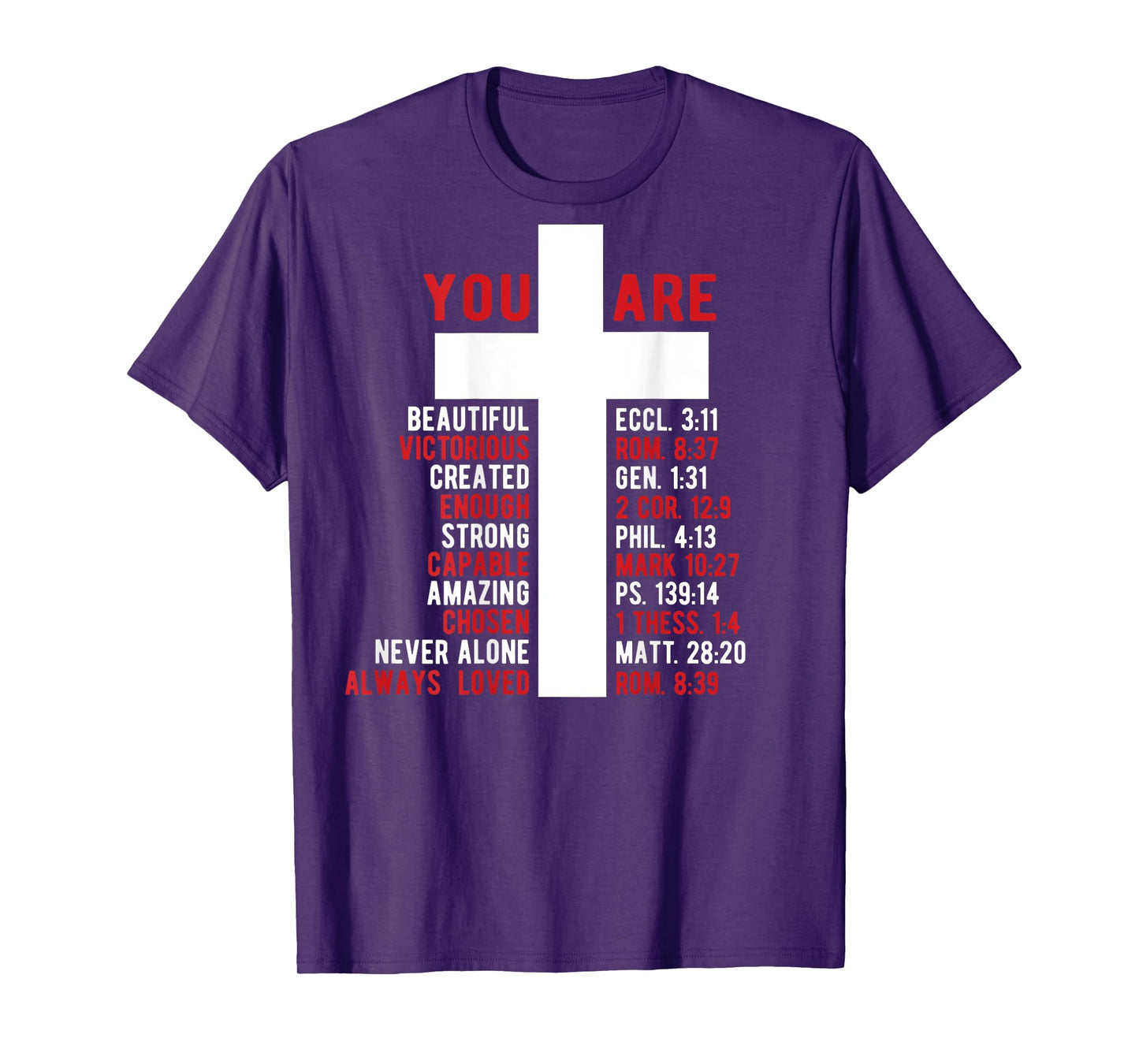 Jesus Never God Says You Bless The Way The Truth ART ON BACK T-Shirt