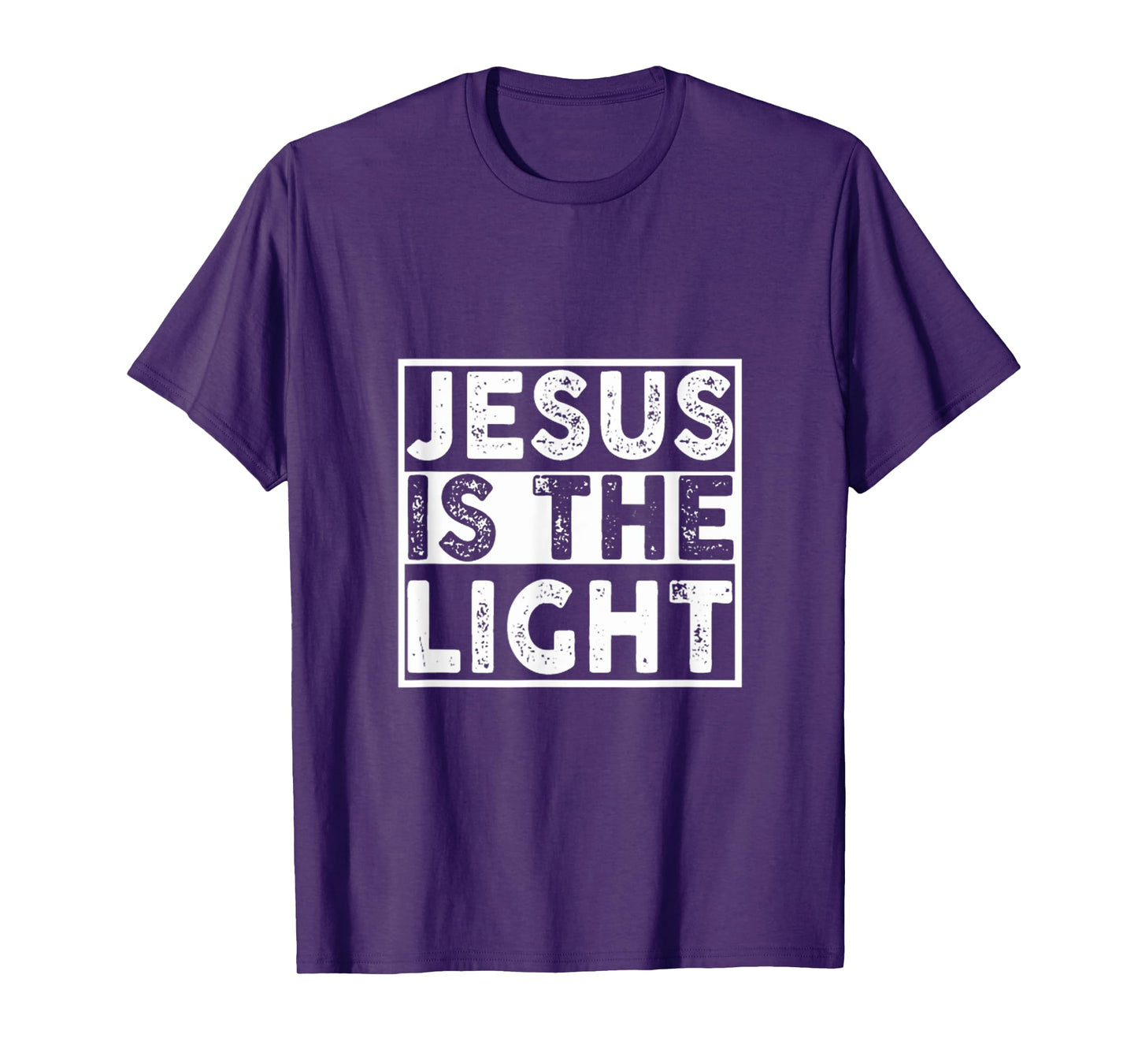 Jesus is The Light Religious Christian Faith T-Shirt