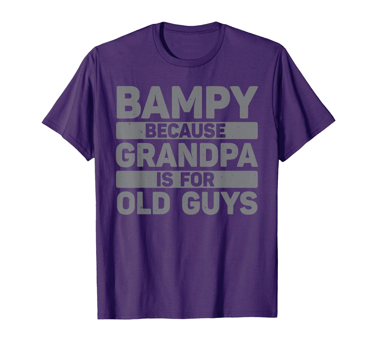 Bampy Design For Grandpa From Grandkids Father's Day Bampy T-Shirt