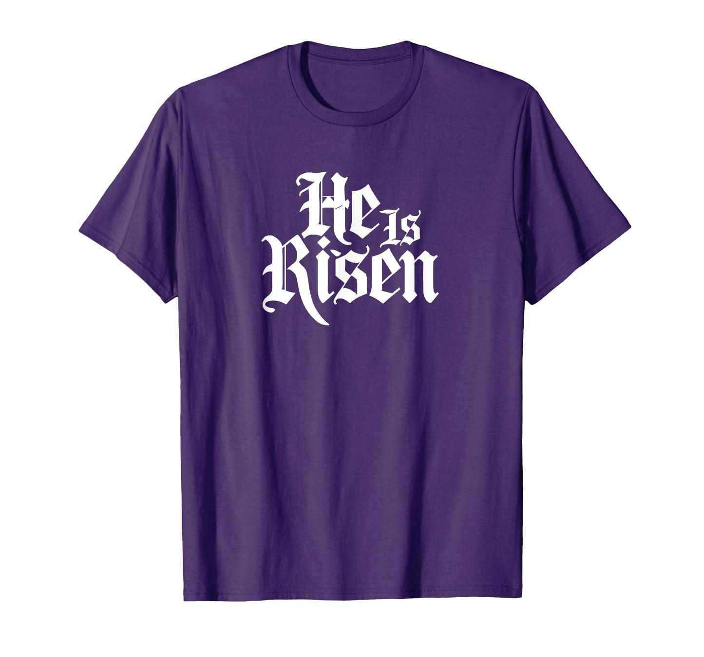 Religious Christian Easter - He Is Risen - Old English T-Shirt