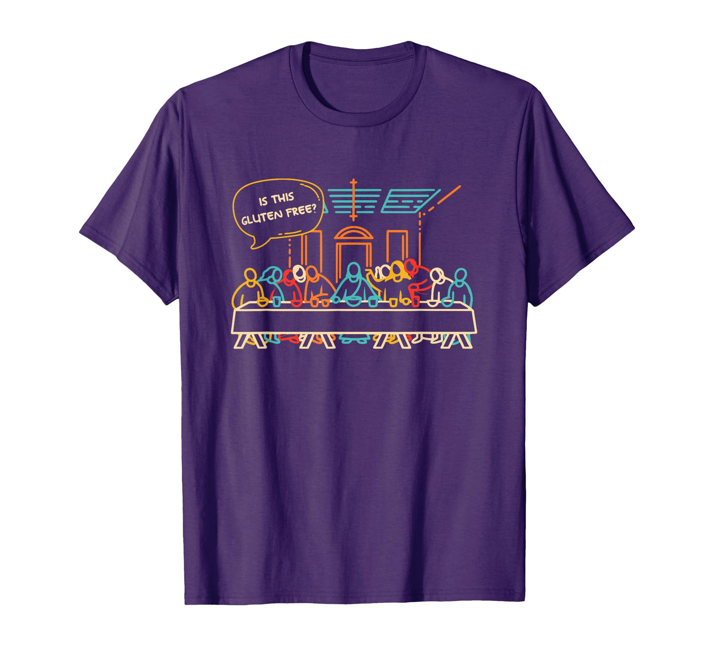 is This Gluten Free? Christ Jesus Bible Vintage Design T-Shirt