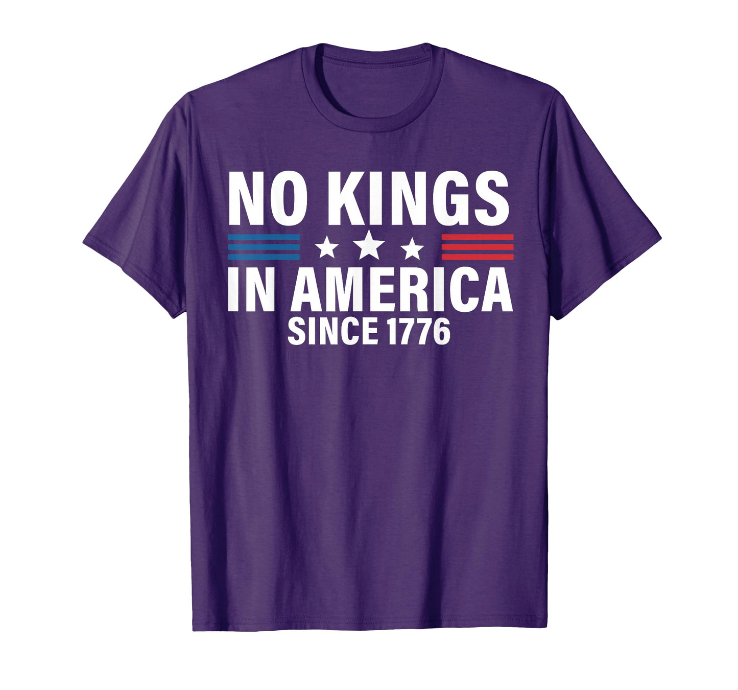 Independence day 4th of july 1776 no kings T-Shirt
