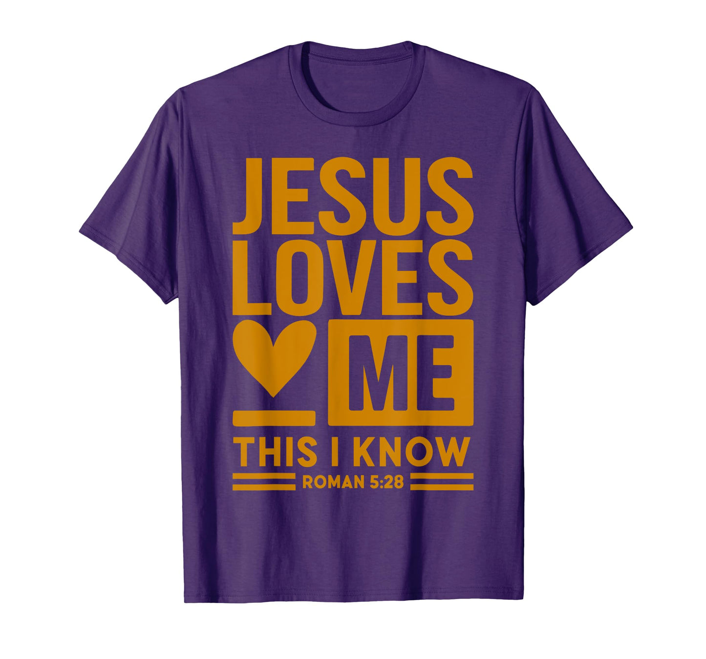 Toddler Girl Jesus Loves Me This I Know Christian God Son T-Shirt