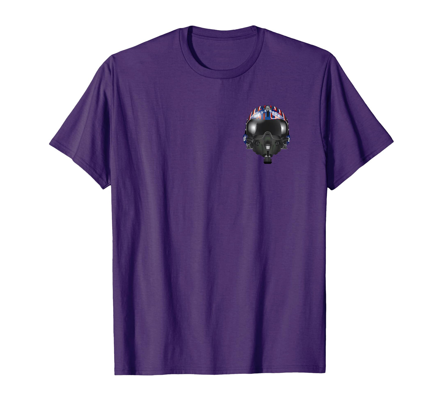 Top Gun Be My Wingman Helmet Front and Back Action Movie T-Shirt