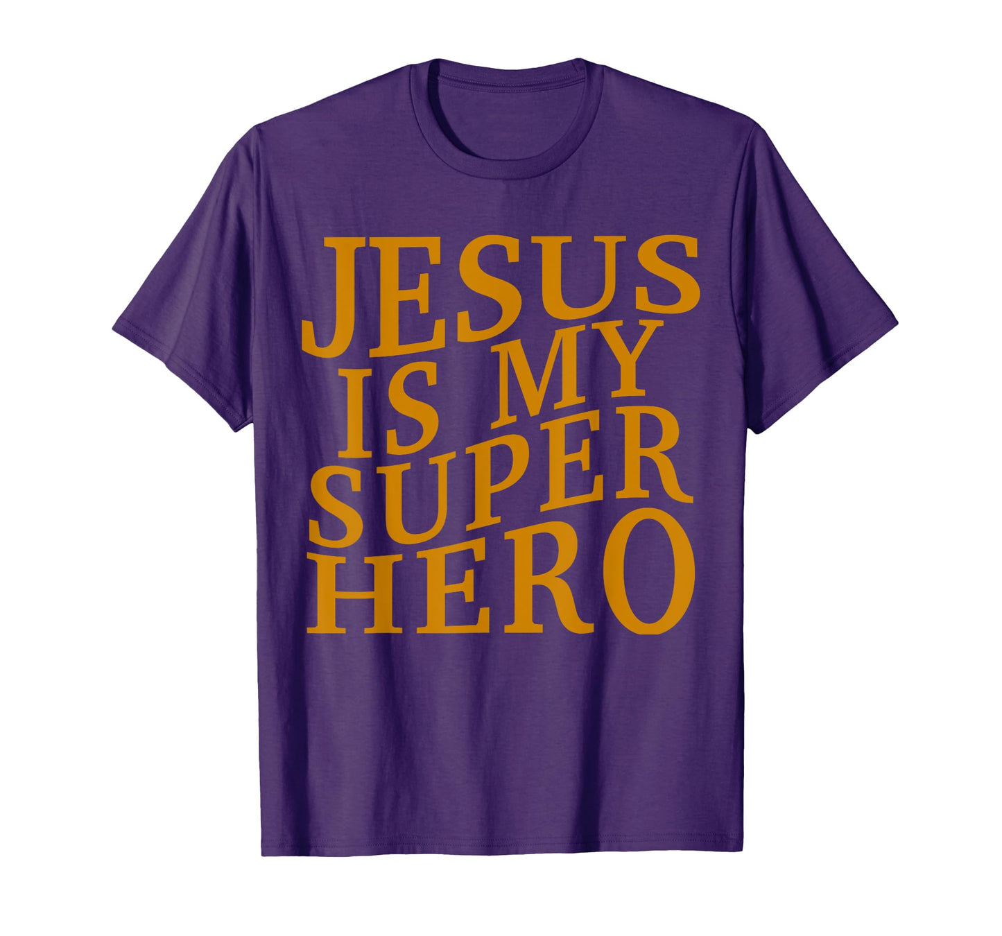 Toddler Jesus is My Superhero Christian God Son Brother Kids T-Shirt