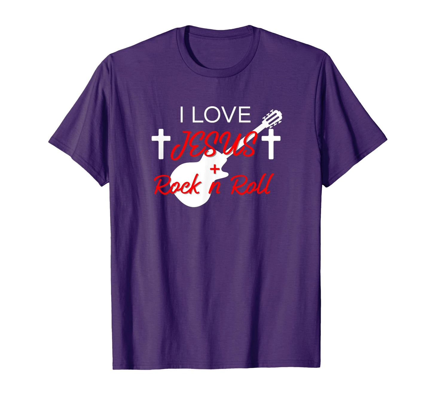 I Love Jesus and Rock n Roll T-Shirt