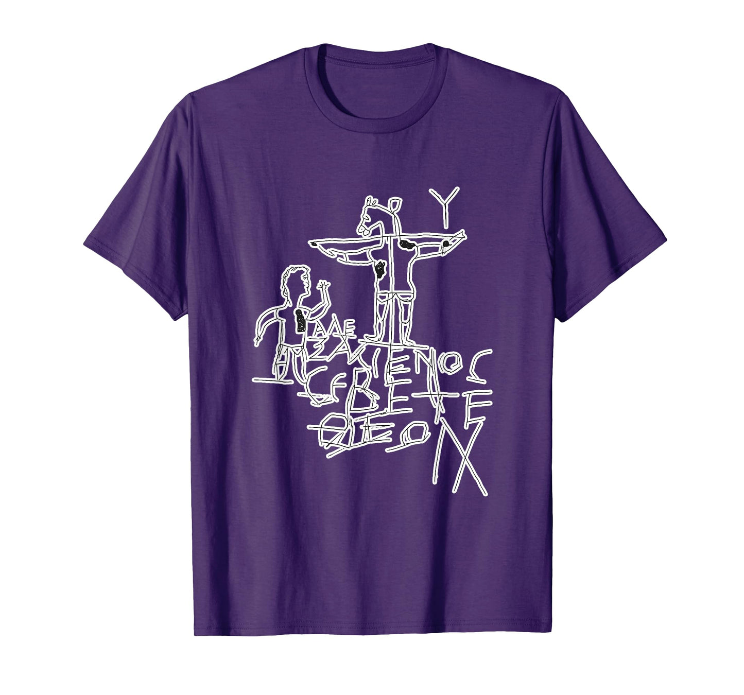 Alexamenos Graffiti - Graffito - Roman - Jesus - Christian T-Shirt