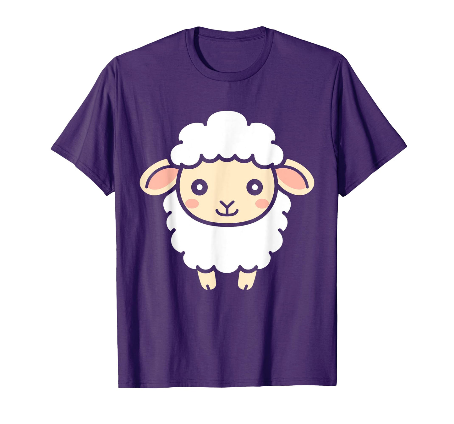 Quote Little Cute Baby Sheep Simple Lamb T-Shirt