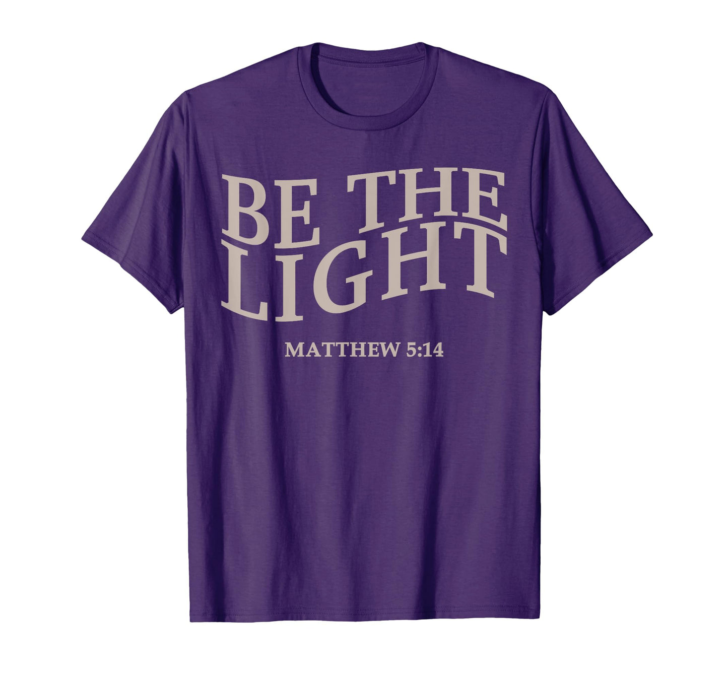 Toddler Be The Light God Son Sister Brother Christian Jesus T-Shirt