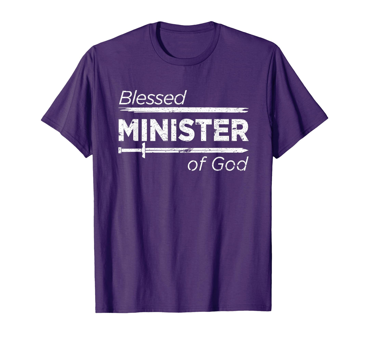 Blessed Minister of God Shirt Christian Gifts for Men Pastor T-Shirt