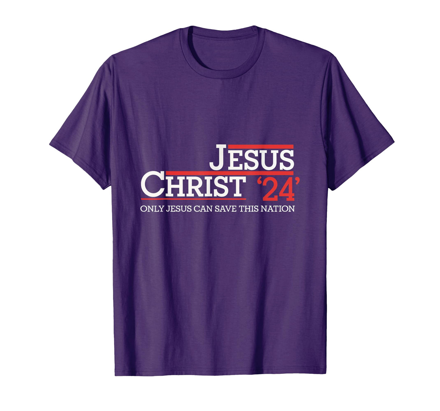Jesus Christ 24 Save This Nation Prayer Faith T-Shirt