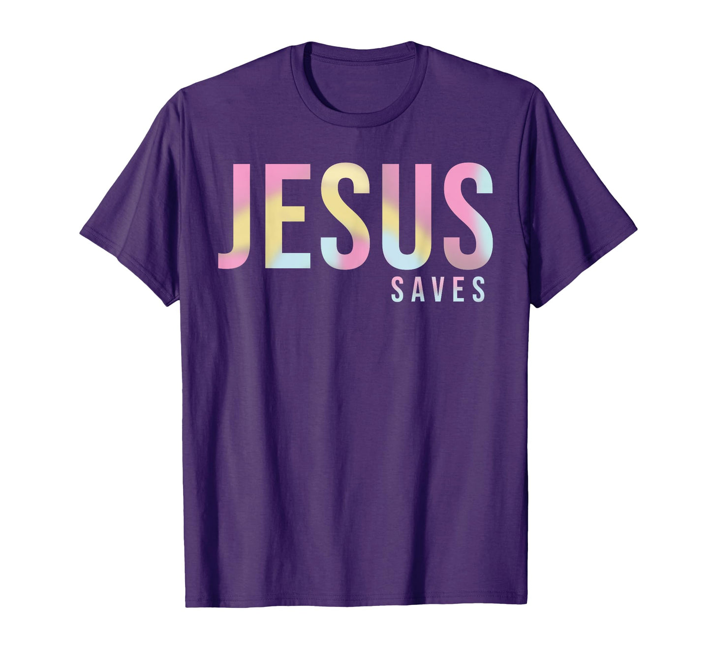 Jesus Saves Christian Cross Faith Bible Religious Pray Verse T-Shirt