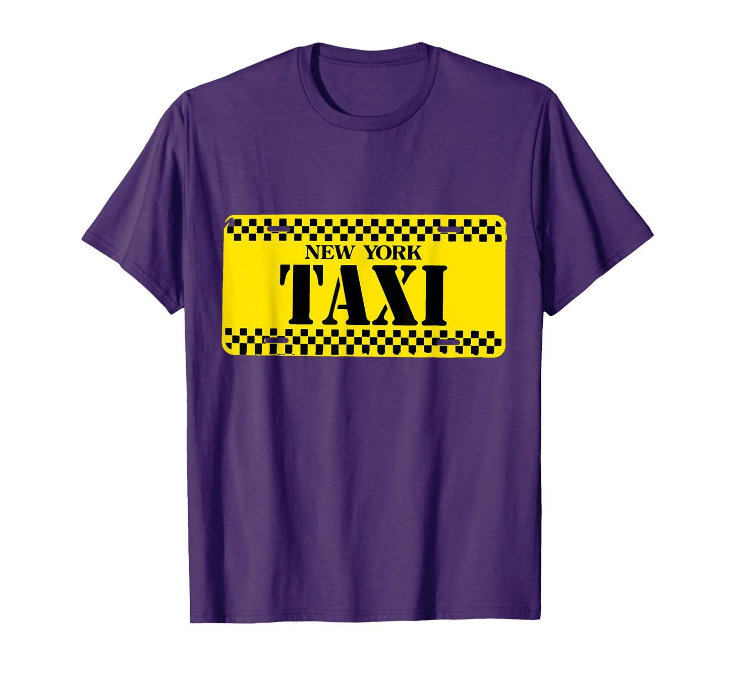 nyc taxi Costume Halloween yellow plate T-Shirt