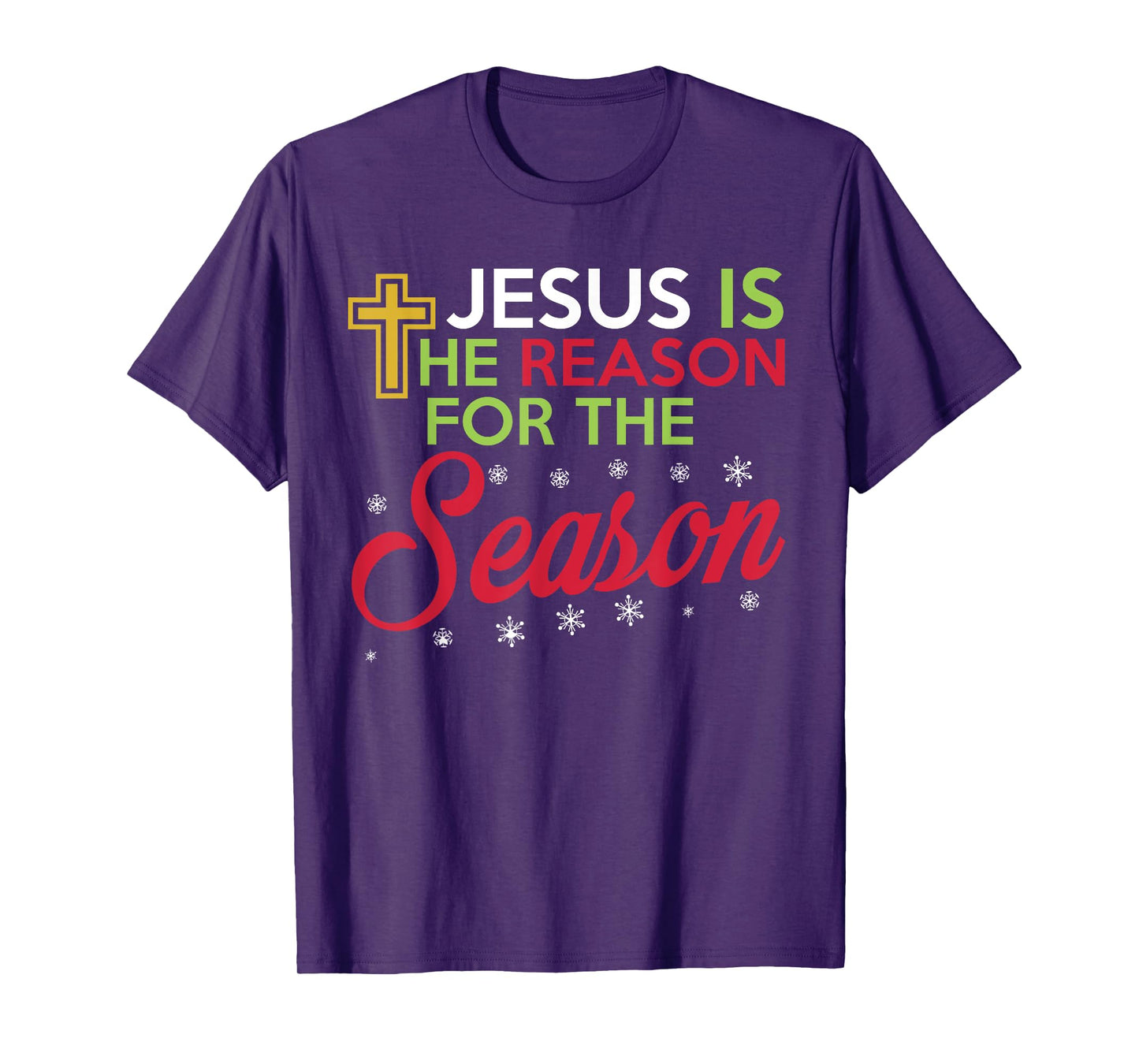 Jesus Is The Reason For The Season T-Shirt (Plain) T-Shirt