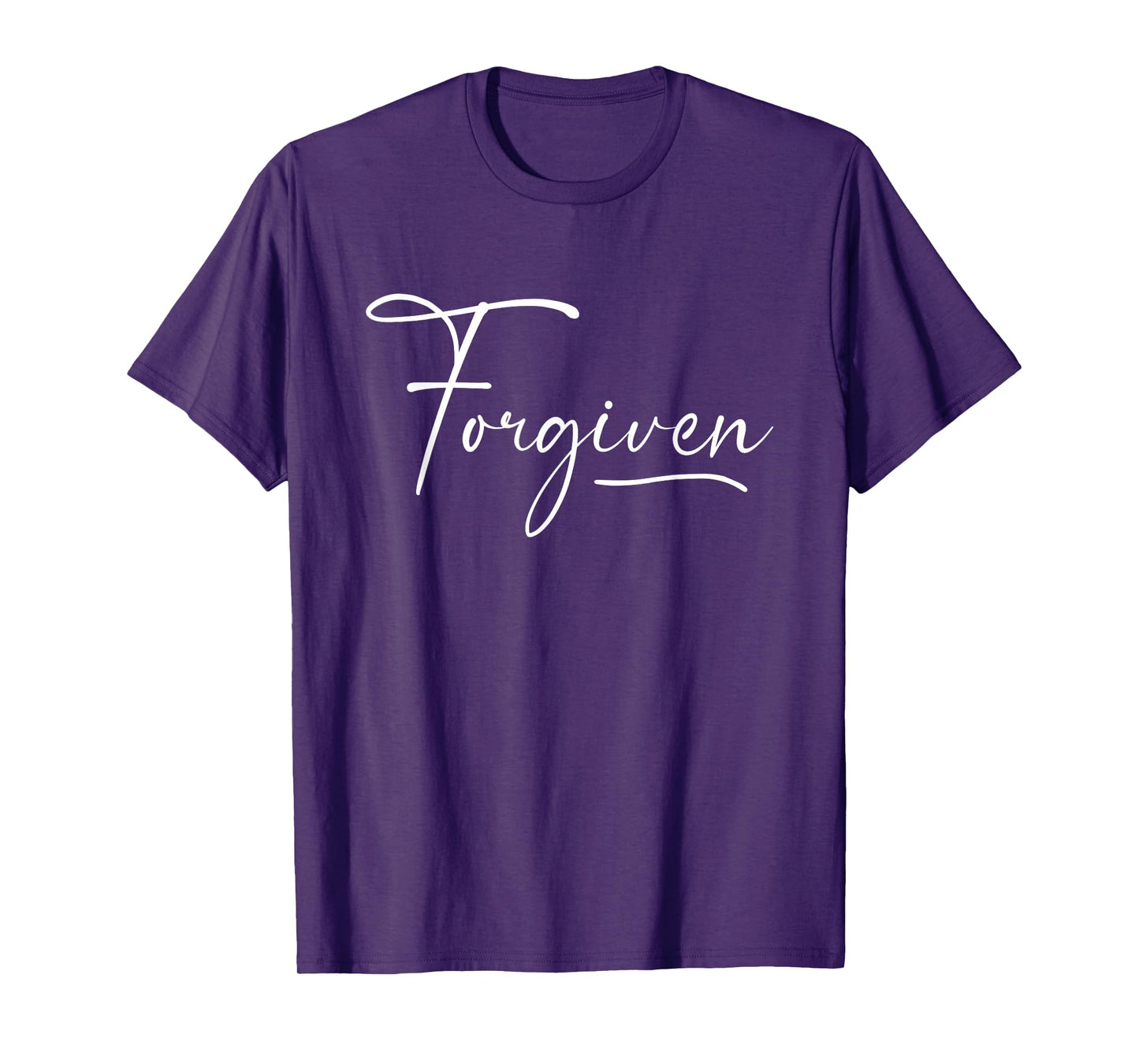 Forgiven Christian - Bible Verse Christian Faith Religious T-Shirt