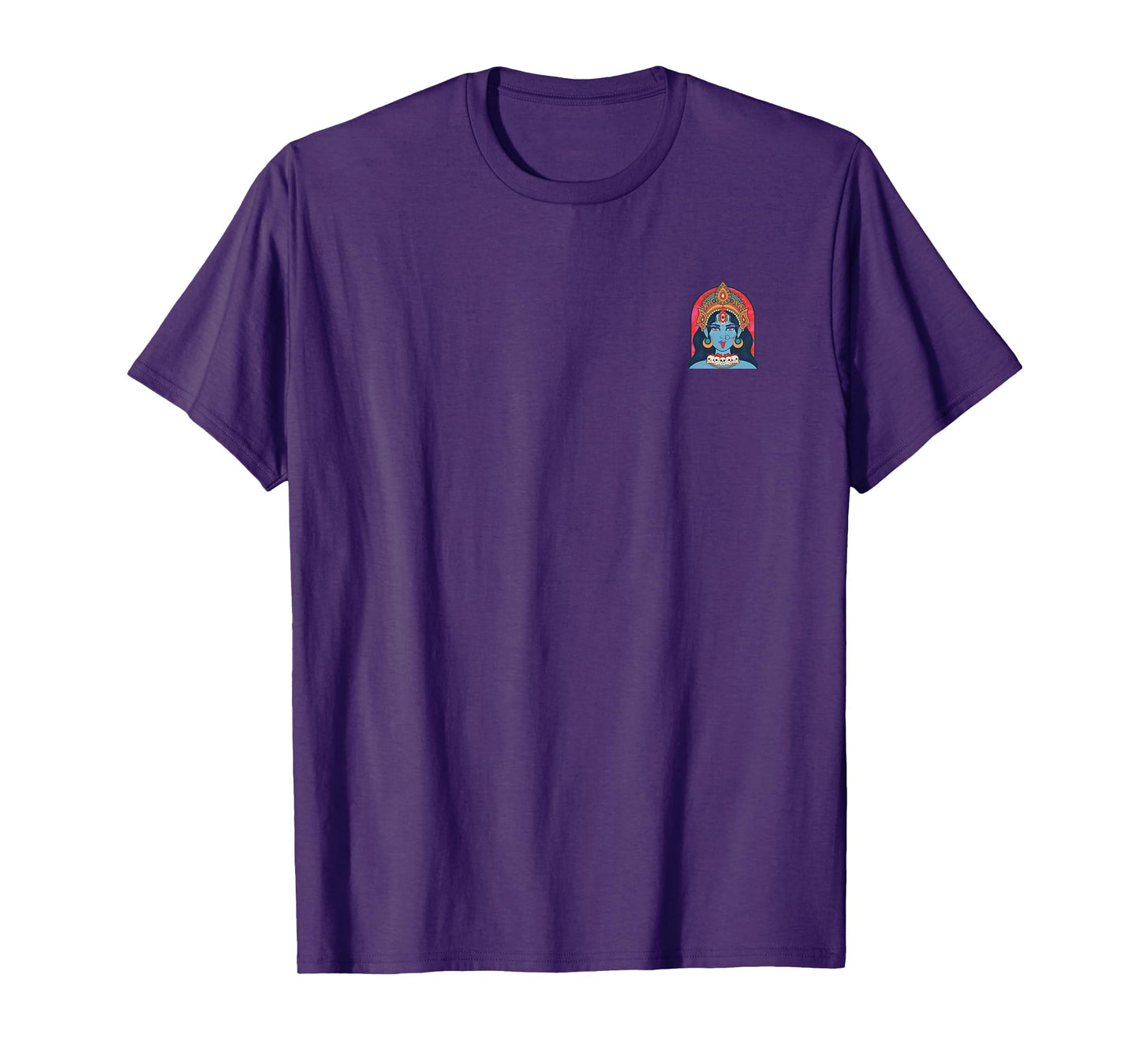 Kali - Hindu God (Deity Graphic) (Back Print) T-Shirt