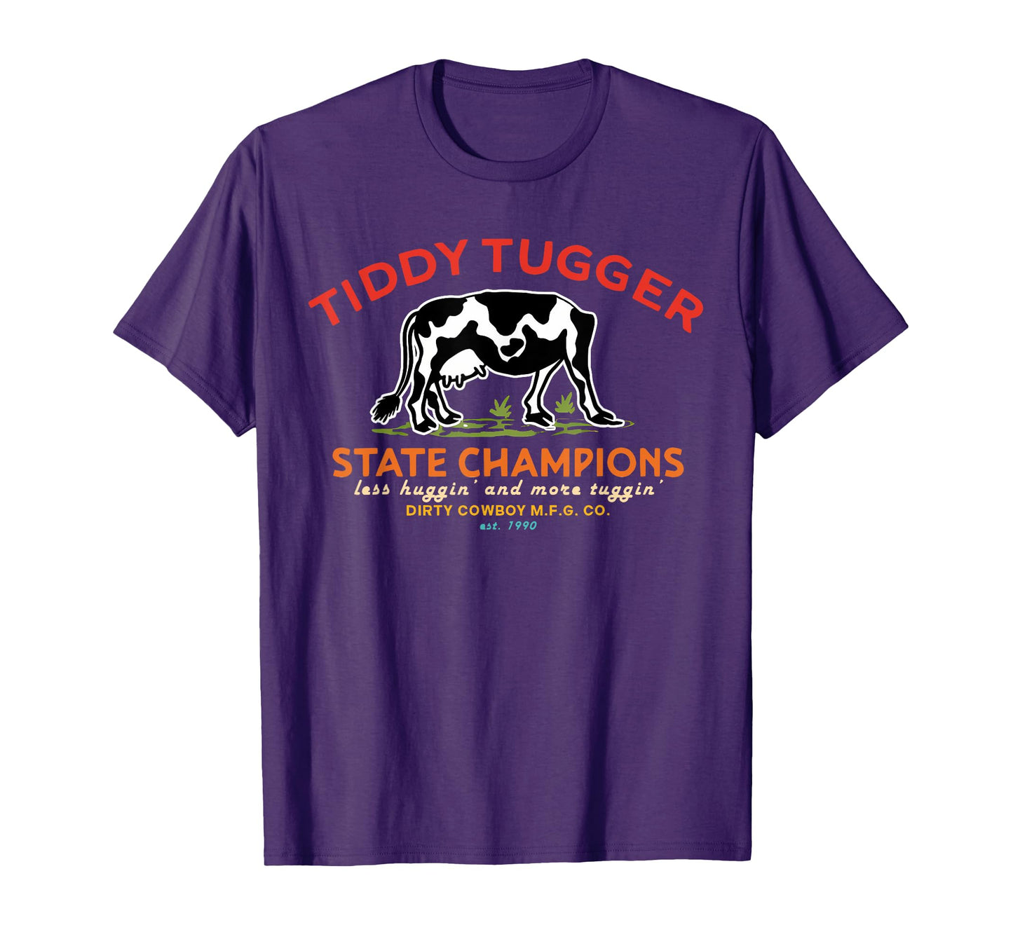 Tugger Tiddy State Champions Funny T-Shirt