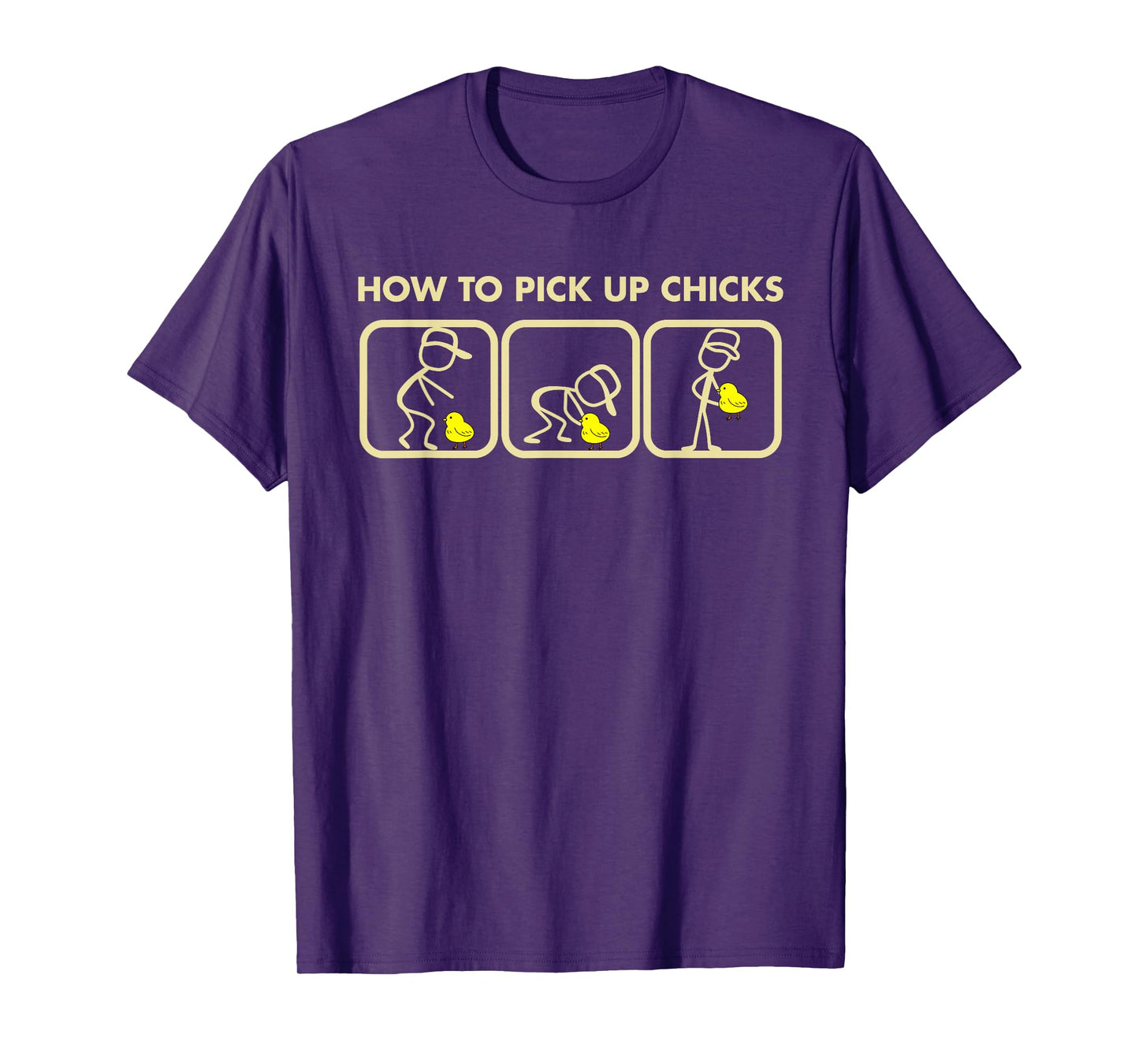 How To Pick Up Chicks Funny Apparel T-Shirt