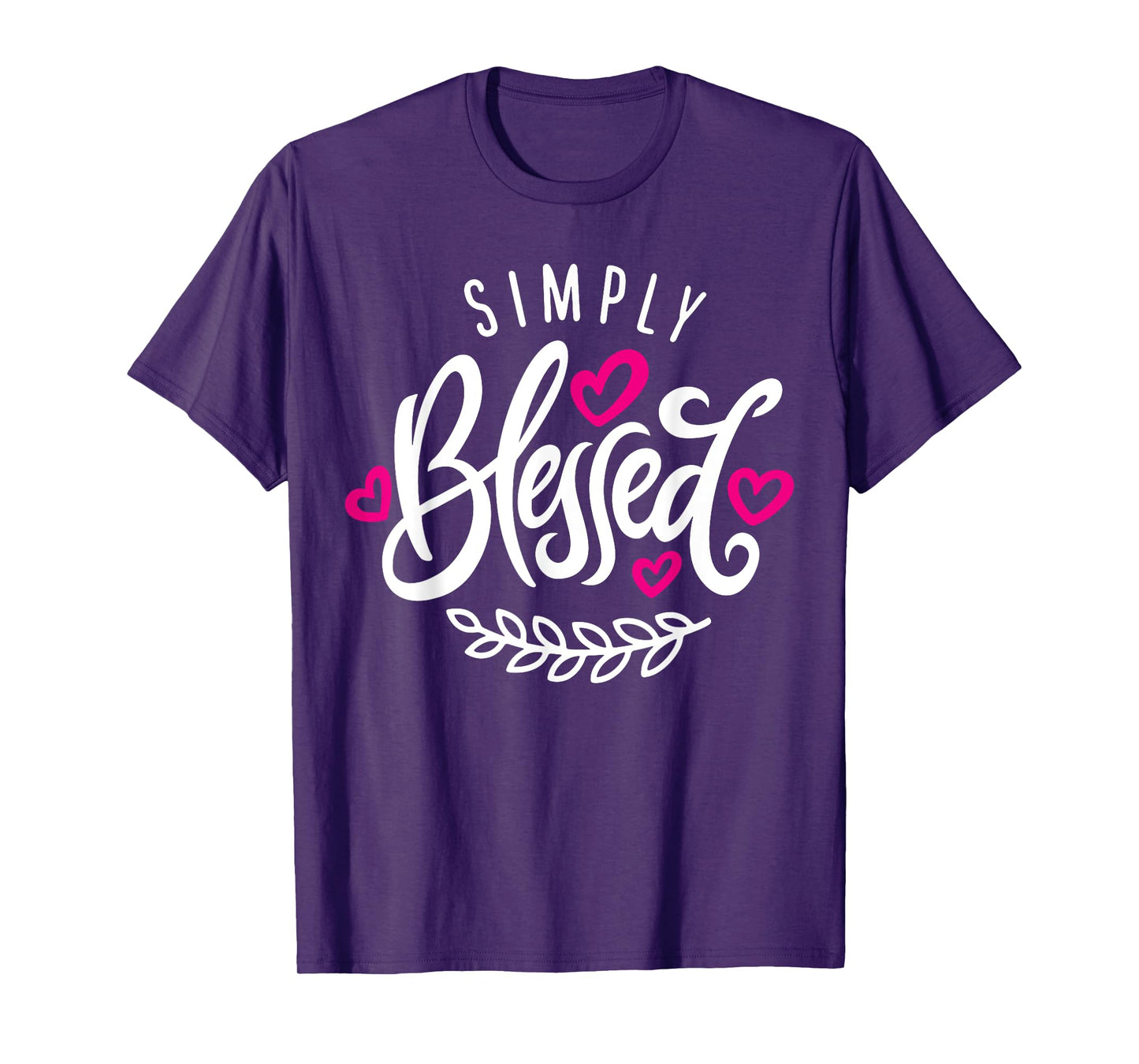 Blessed Beyond Measure Simply Blessed Family Blessing Faith T-Shirt