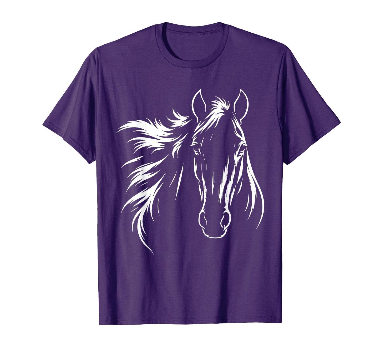 Cute & Elegant Horse Silhouette art for Horse Lovers T-Shirt