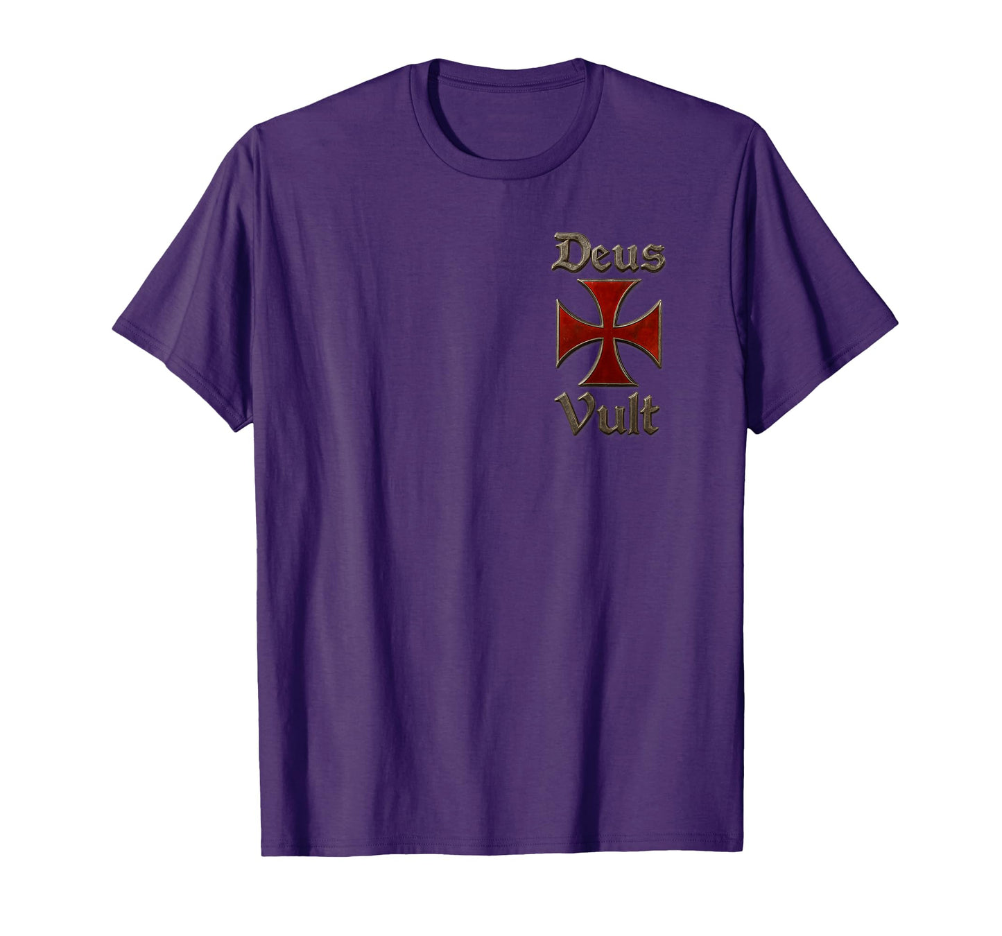 Deus Vult - Epic Catholic Warrior of Christ T-Shirt