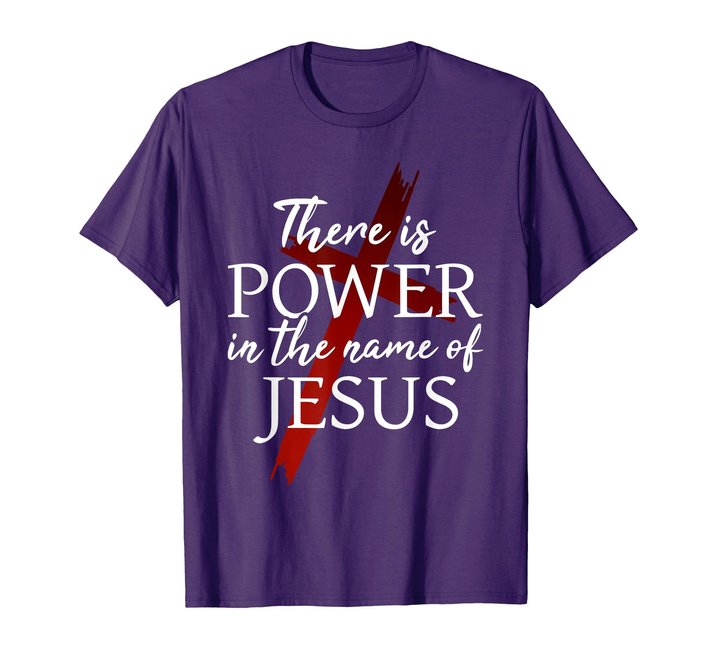 Christian God Faith There is power in the name of Jesus T-Shirt