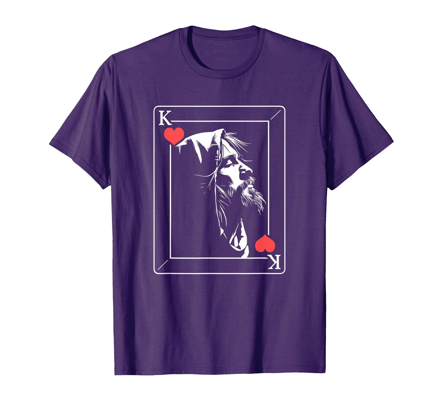 Jesus Is King Of Hearts T-Shirt