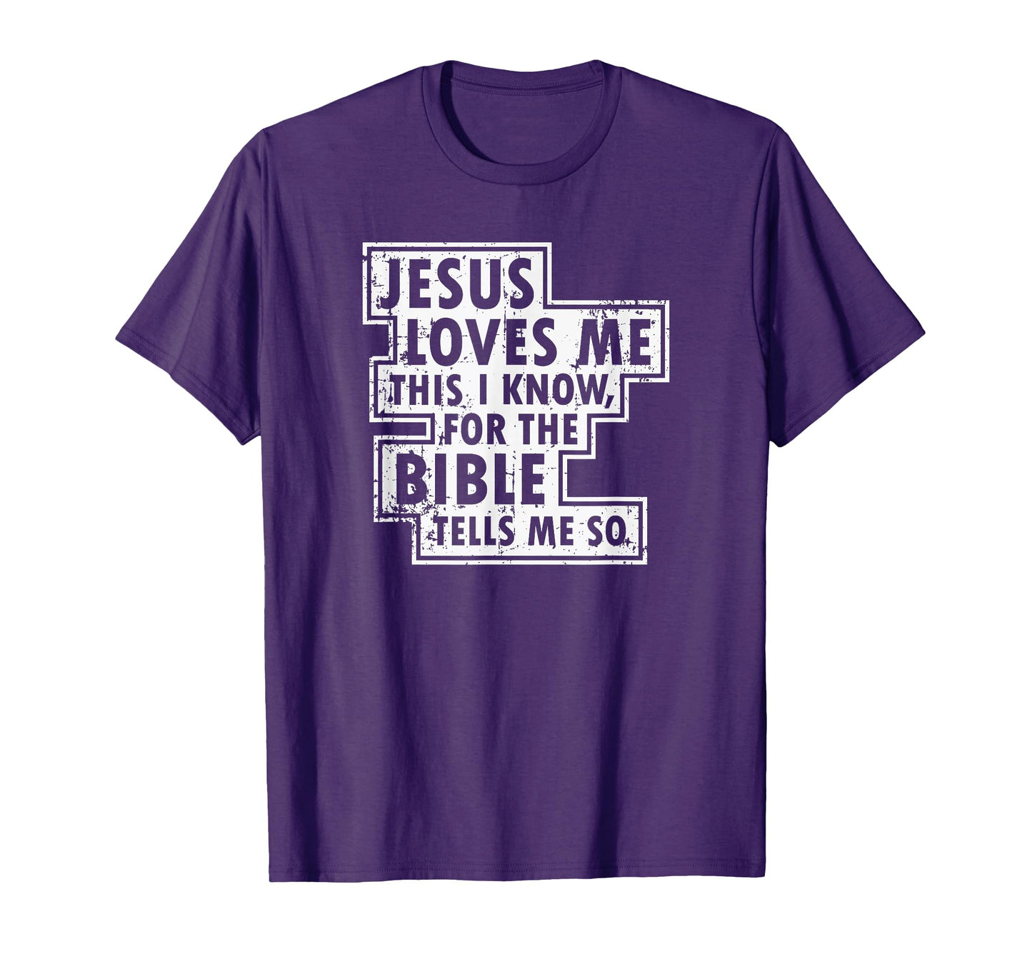 Jesus Loves Me This I Know Christian Faith T Shirt