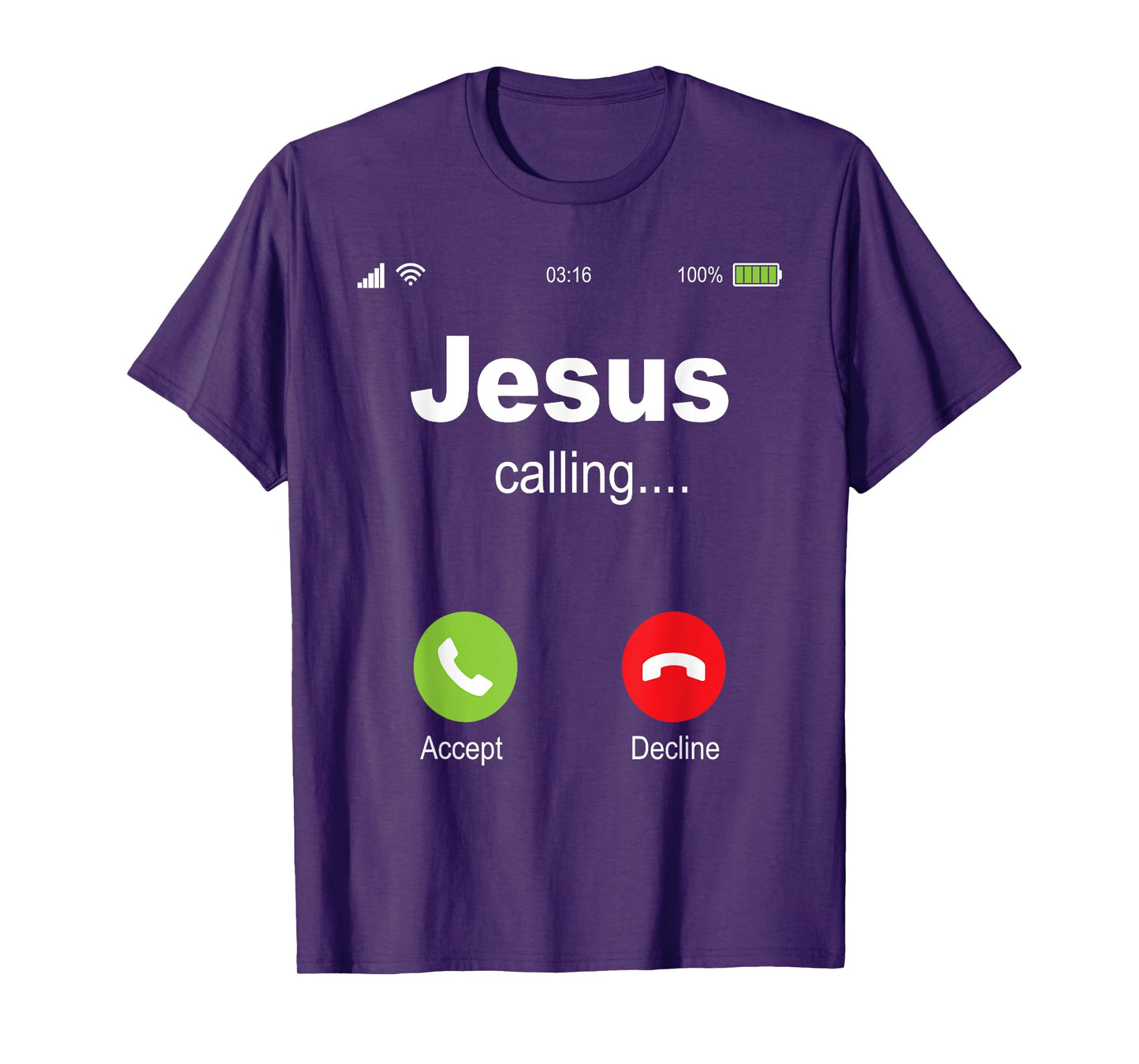 Jesus Calling - Christian Religious Bible Church T-Shirt