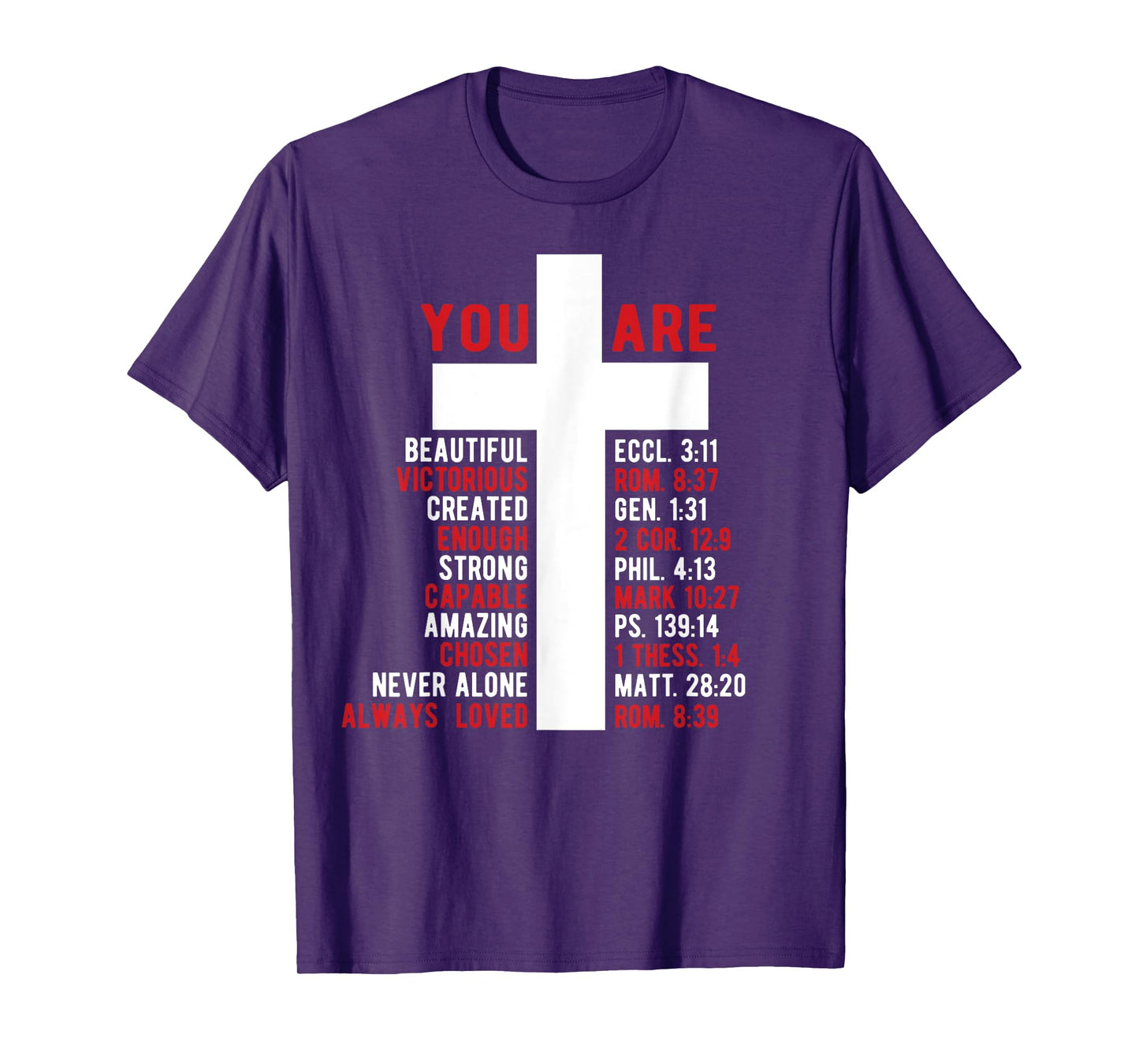 Jesus Never God Says You Blessed The Way The Truth The Life T-Shirt