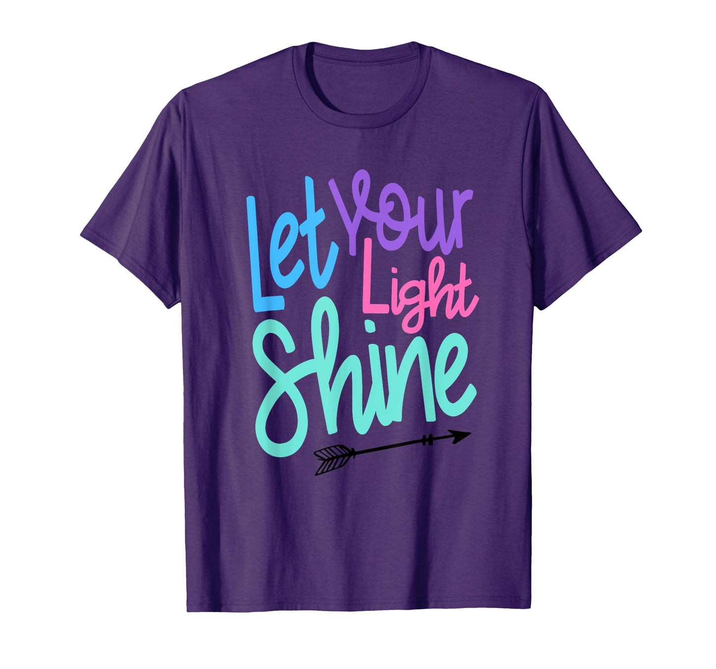 Cute Christian Bible Verse Matthew 5:16 Let Your Light Shine T-Shirt