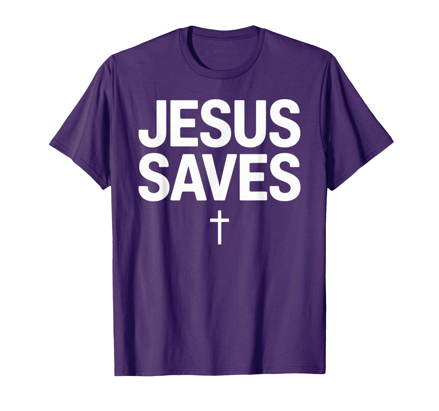 Jesus Saves Cross Christian Religious Faith Mens T-Shirt