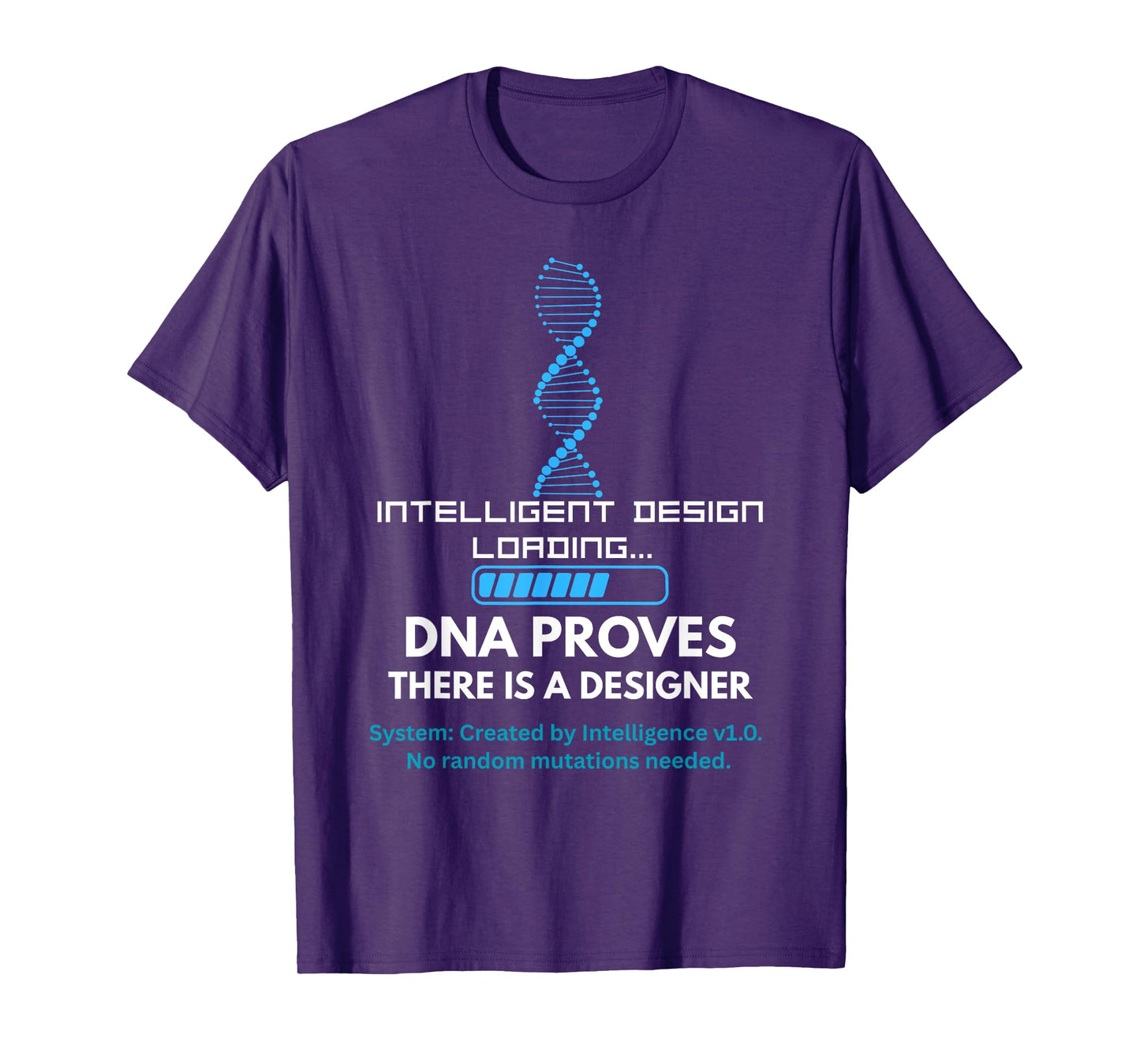 DNA Intelligent Christian Catholic Faith for Men,Women&Teens T-Shirt