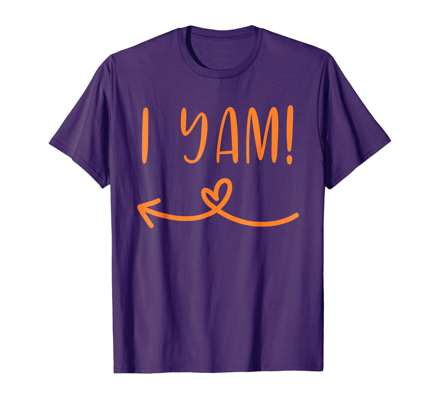 Thanksgiving Matching Couple She's My Sweet Potato I Yam Set T-Shirt