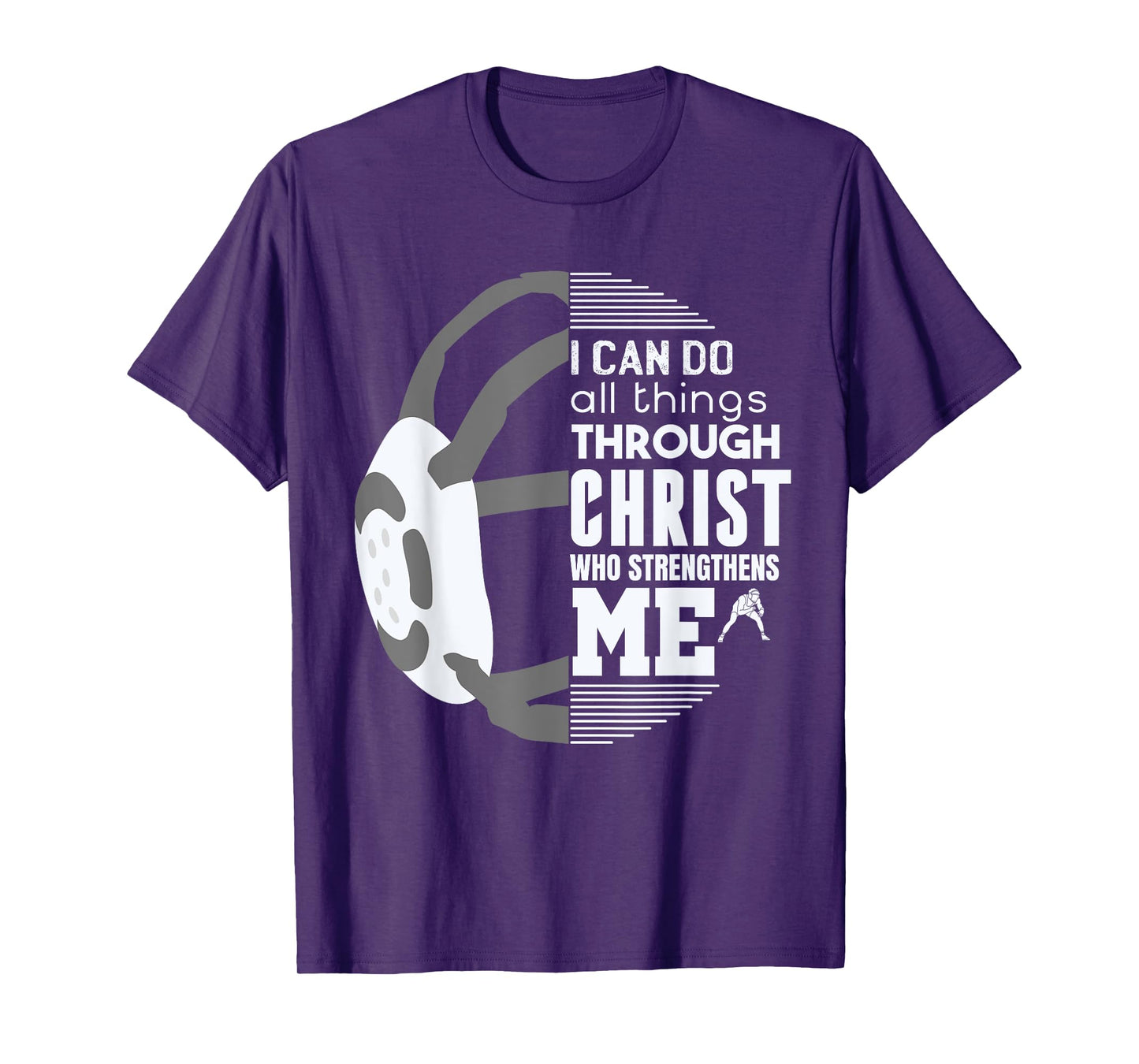 Christian Wrestling, Motivational Christian Wrestling T-Shirt